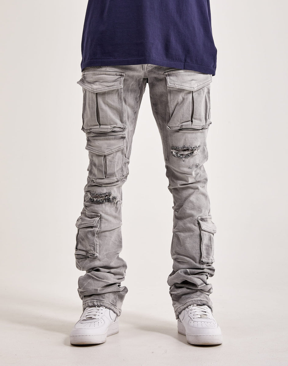 パンツ SmokeRise Stacked Utility Denim Overalls SMOKERISE-JP23543DT-