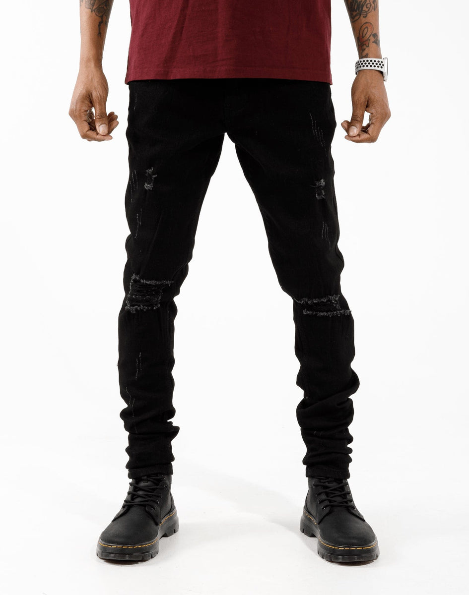Serenede Midnight Black Denim Jeans – DTLR