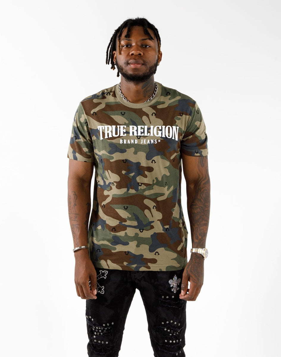 true religion camo tee