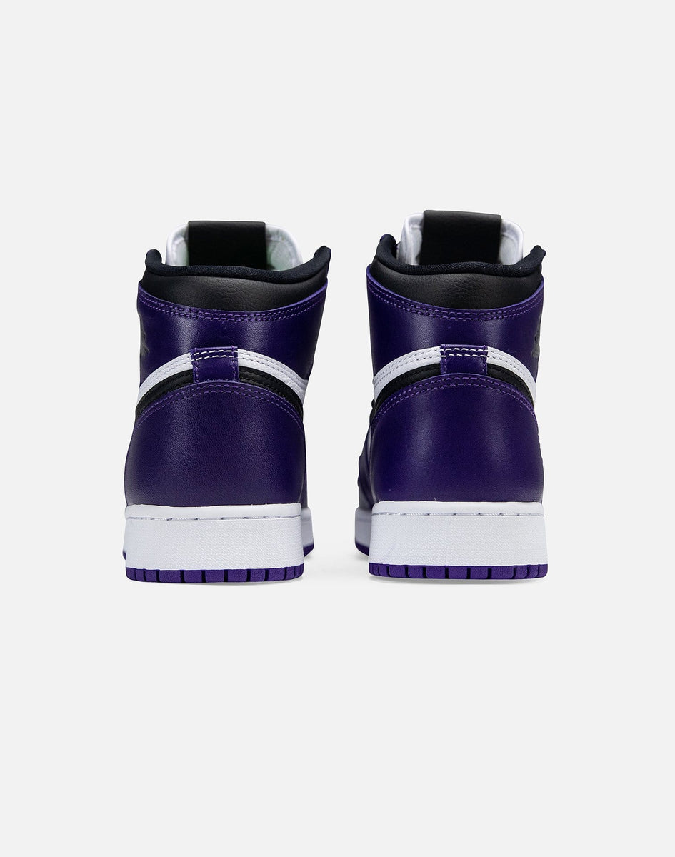 Jordan AIR JORDAN RETRO 1 HIGH OG 'COURT PURPLE' GRADE-SCHOOL – DTLR
