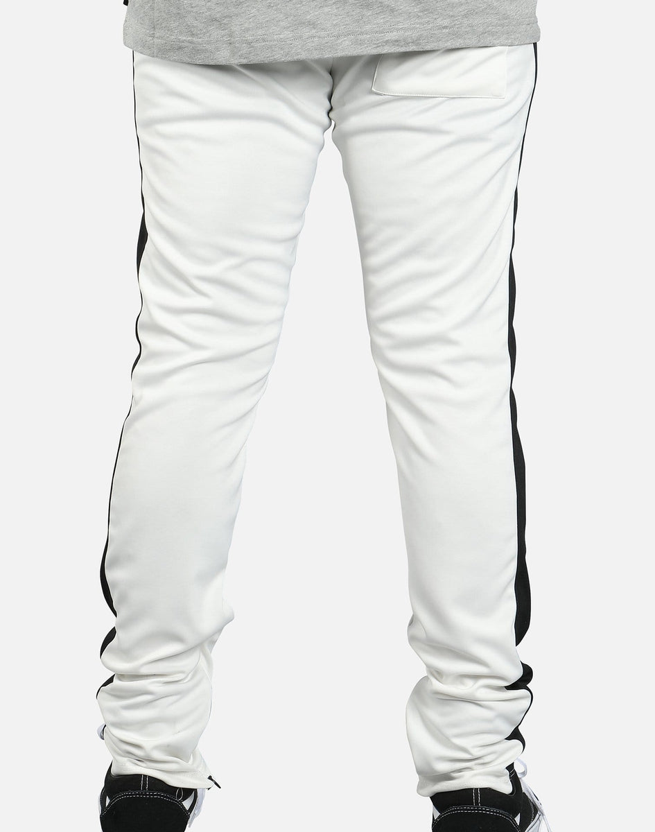 【XLサイズ】新品タグ付 V12 SIDE STRIPE PANTS 白 パンツ EPTM TECHNO SIDE STRIPE TRACK PANTS – DTLR