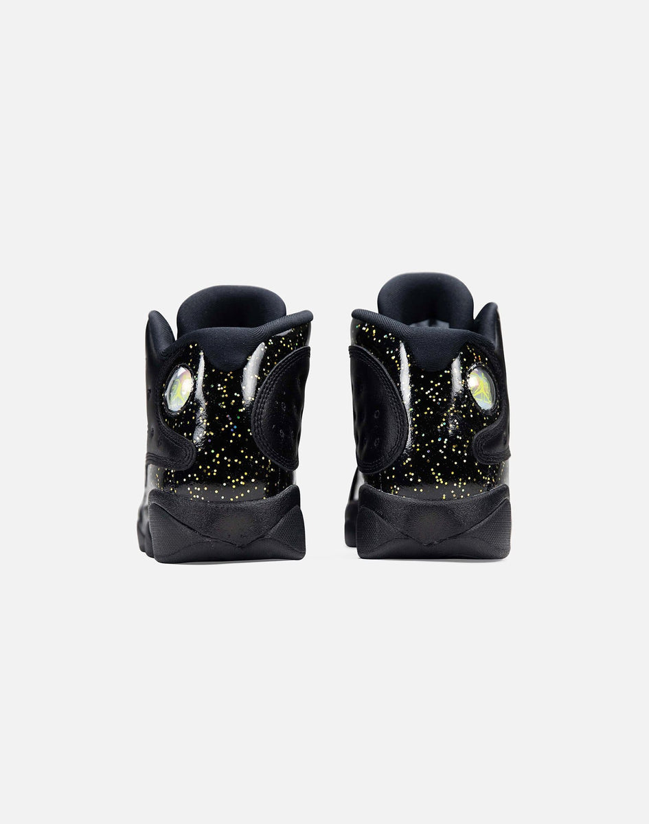 black glitter jordan 13