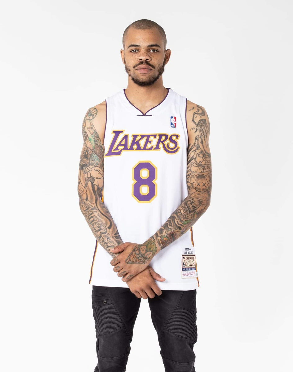Mitchell & Ness NBA KOBE BRYANT LA LAKERS #8 AUTHENTIC JERSEY – DTLR
