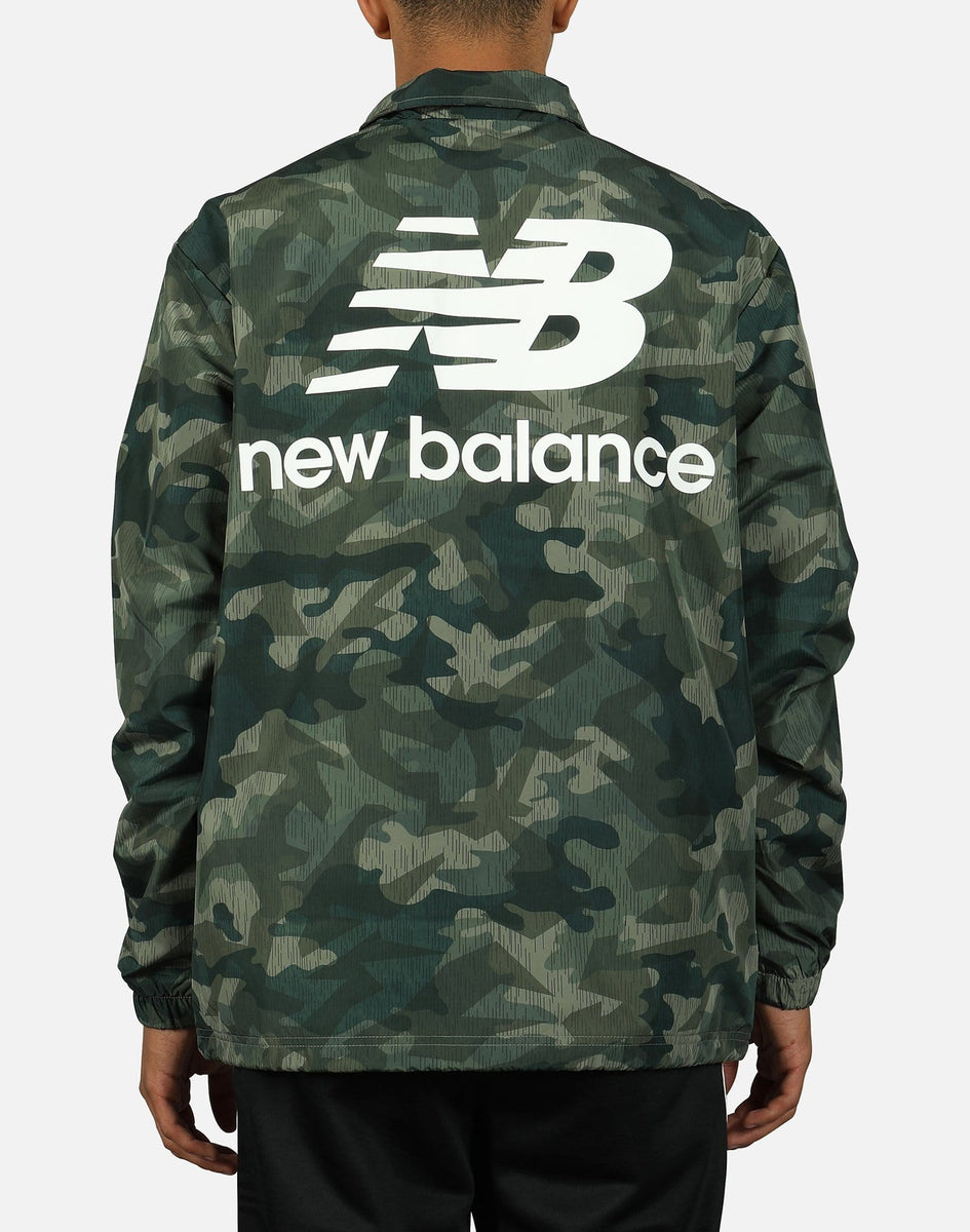 Coach Jacket Camo New Balance Camo Windbreaker New Balance STACKED