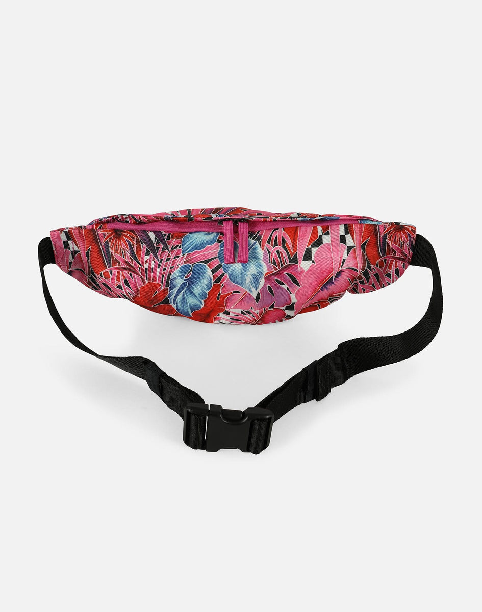 nike floral hip pack