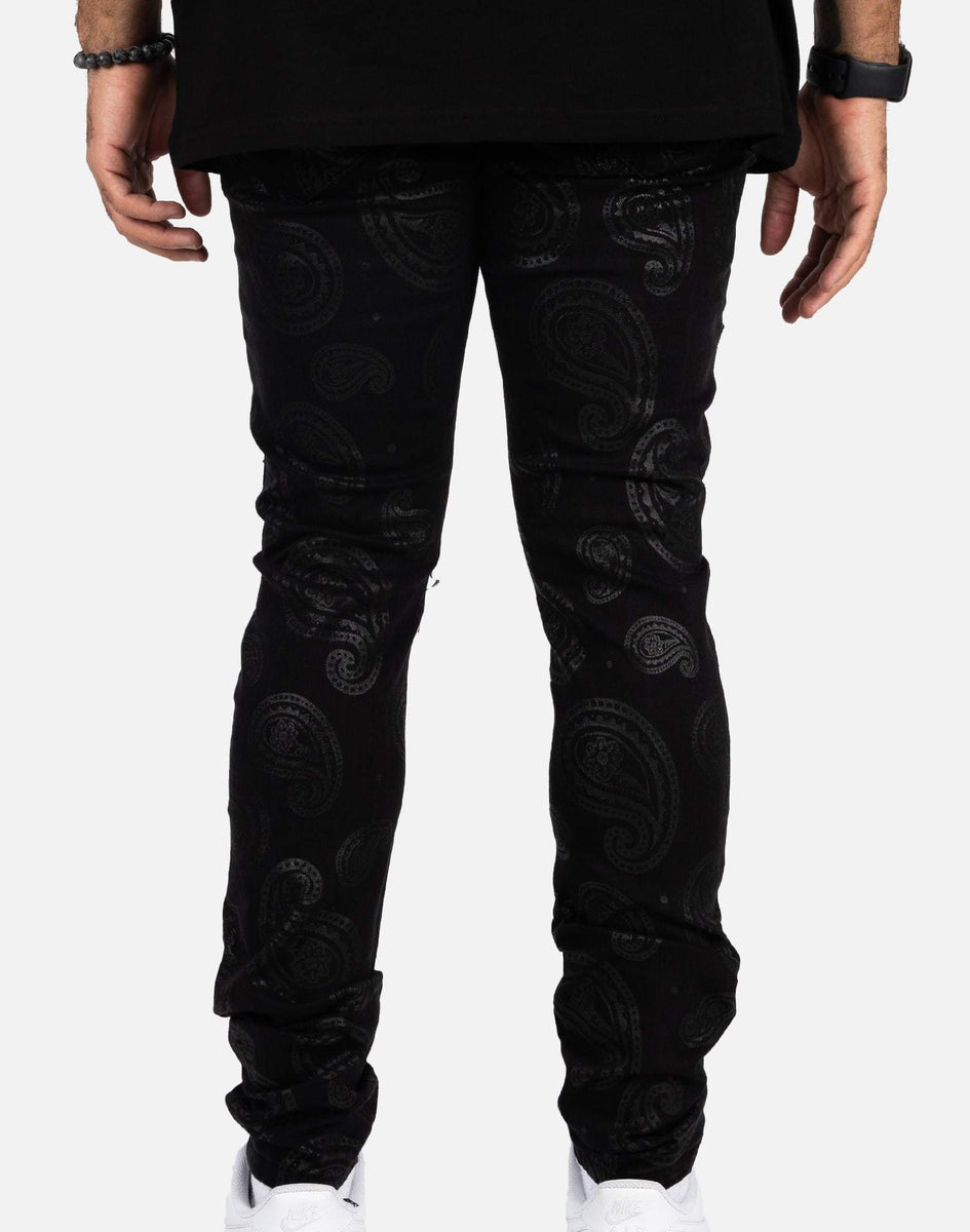 THRT Paisley Denim Jeans DTLR