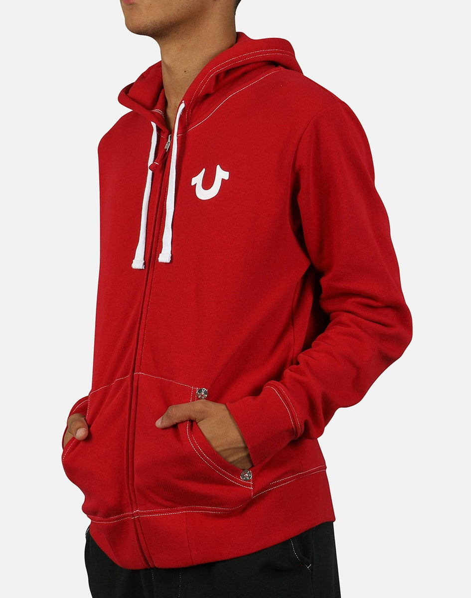 True Religion CLASSIC LOGO ZIP-UP HOODIE – DTLR