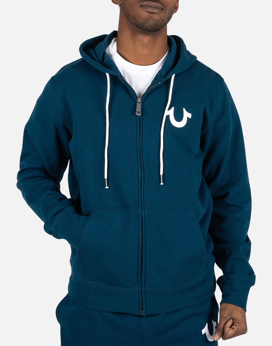 Hoodies Sweatshirts Blue True Religion Jacket True Religion CORE