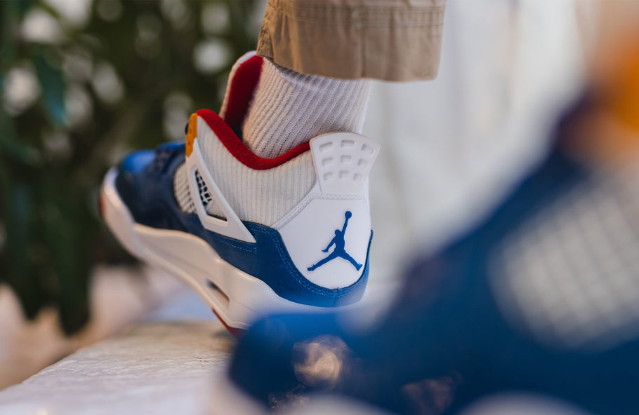 The Kids-Exclusive Air Jordan 4 “French Blue” is Clean