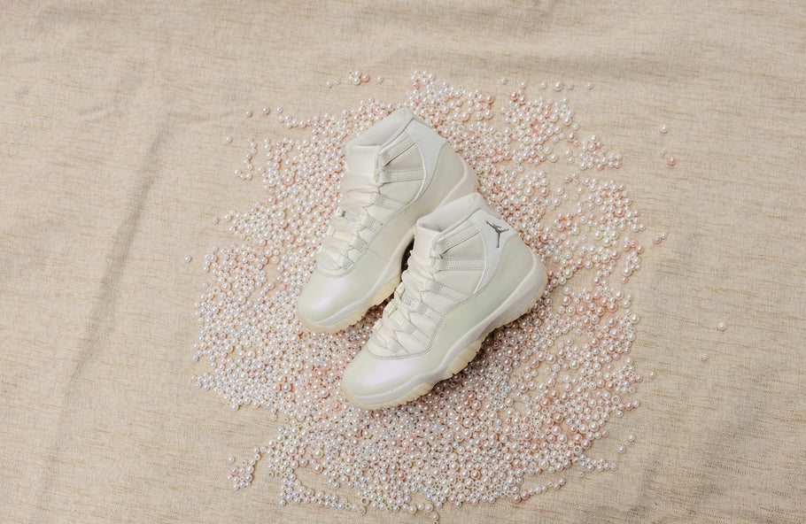 The Women’s Air Jordan 11 Retro “Pearl” Is Dropping Soon
