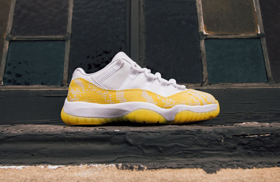 Release Alert: The Women’s Air Jordan 11 Retro Low “Yellow Snakeskin” is Coming Soon
