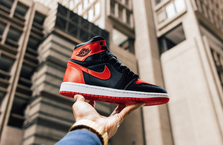 The Women’s Air Jordan 1 Retro High OG “Satin Bred” Returns