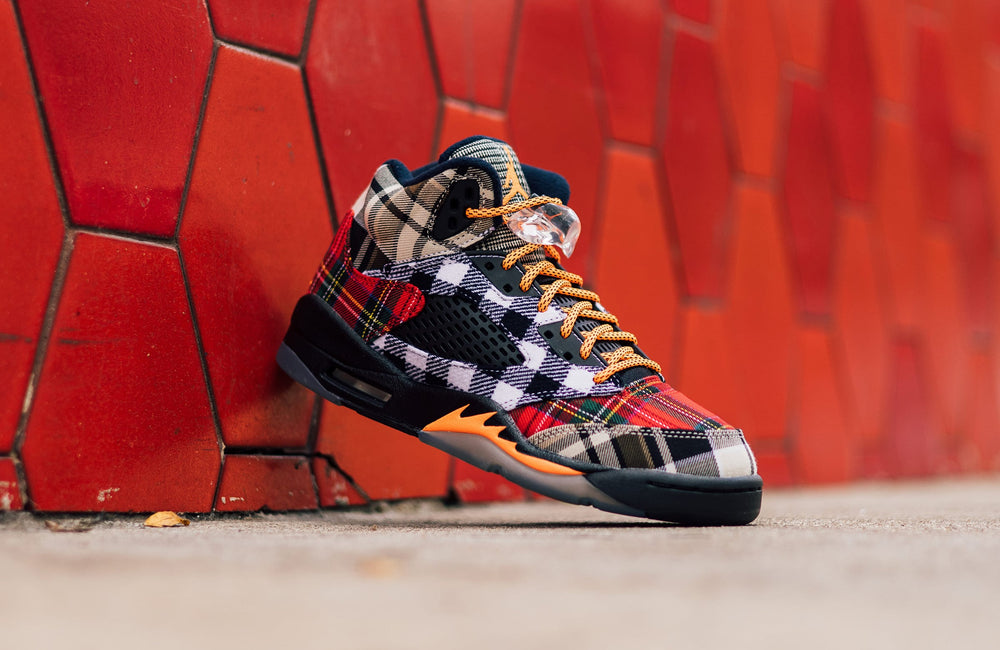 Plaid air jordans Clearance