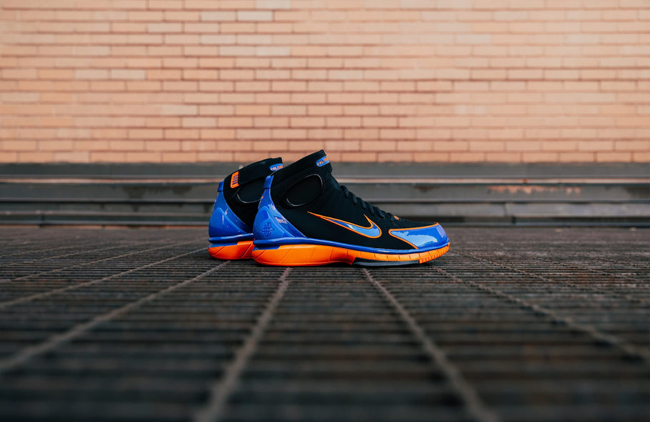 新品 Nike Huarache 2K4 Knicks 29cm Penny's Knicks-Era Nike Huarache 2K4 PE Gets an Official Release