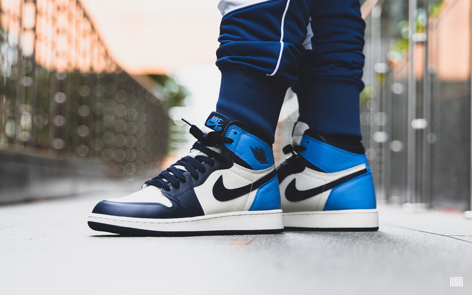 Obsidian jordan 1 on feet Clearance