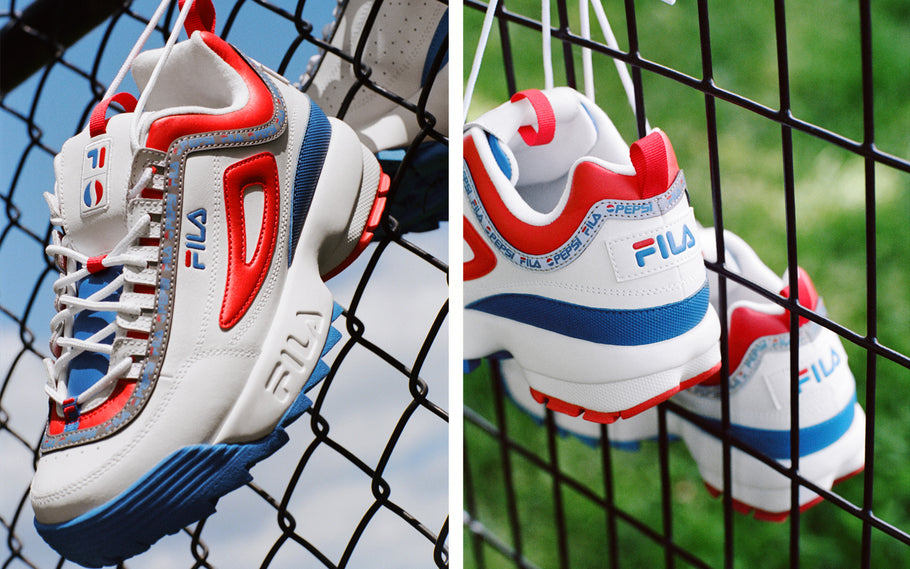DTLR Introduces an Exclusive FILA x Pepsi Collection