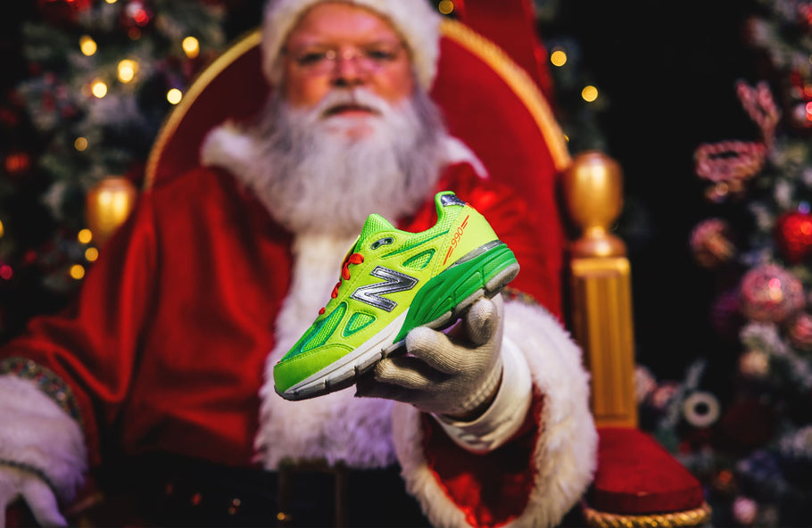 Unwrapping the DTLR x New Balance 990v4 “Festive”