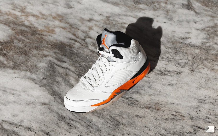 A Closer Look At The Air Jordan 5 Orange Blaze