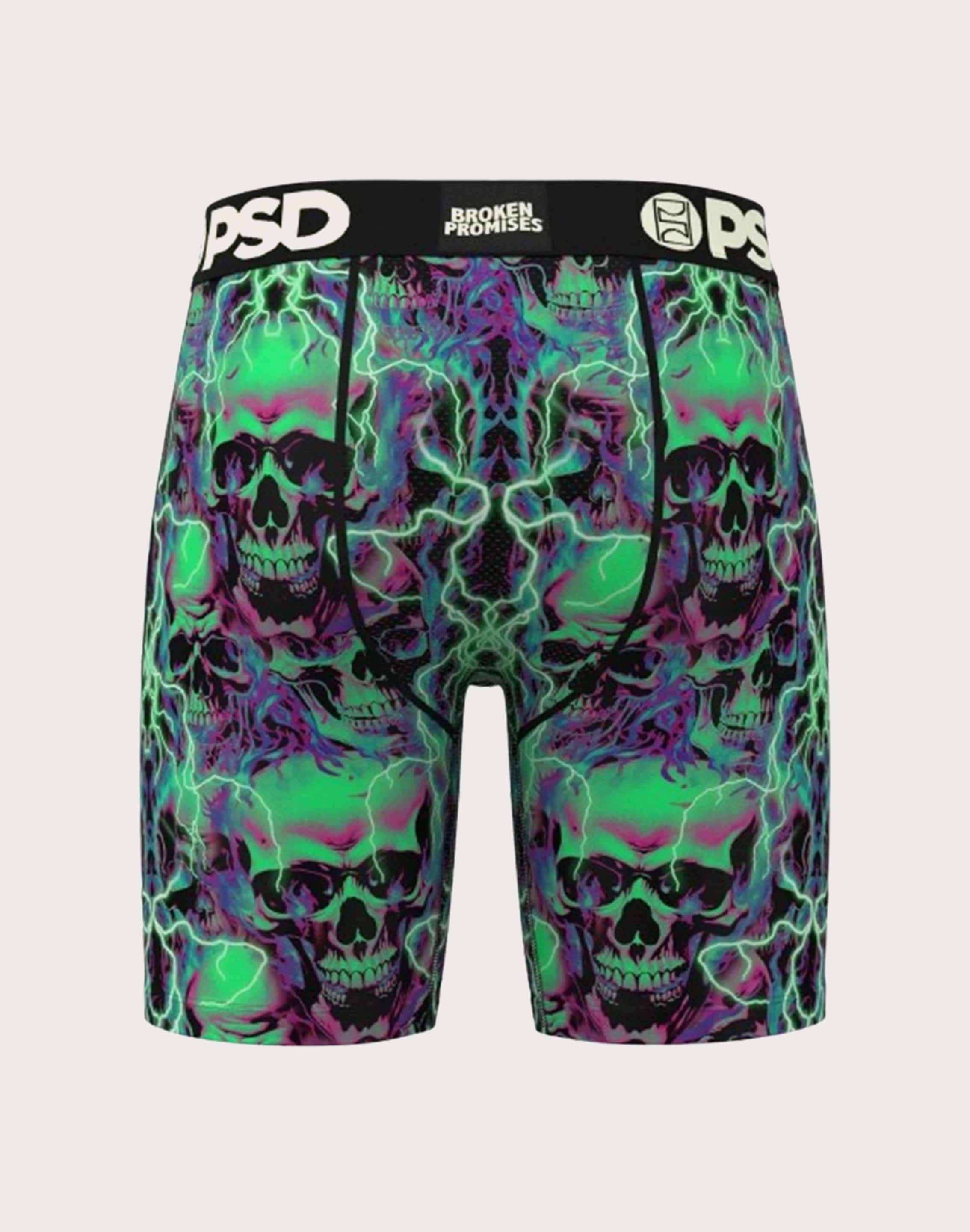 Photo of Psd Underwear Broken Promises Skulls Glow Underwear