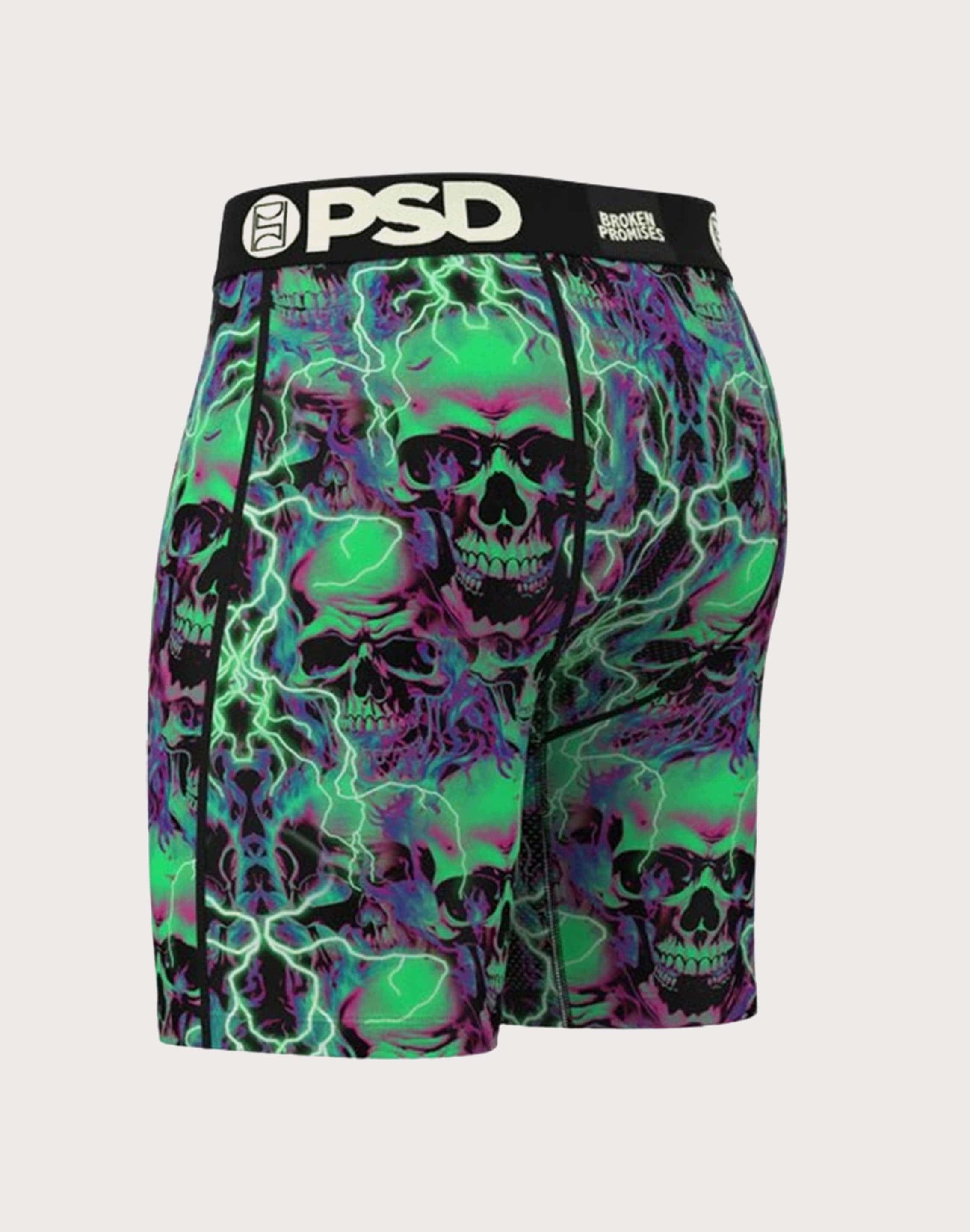 Photo of Psd Underwear Broken Promises Skulls Glow Underwear