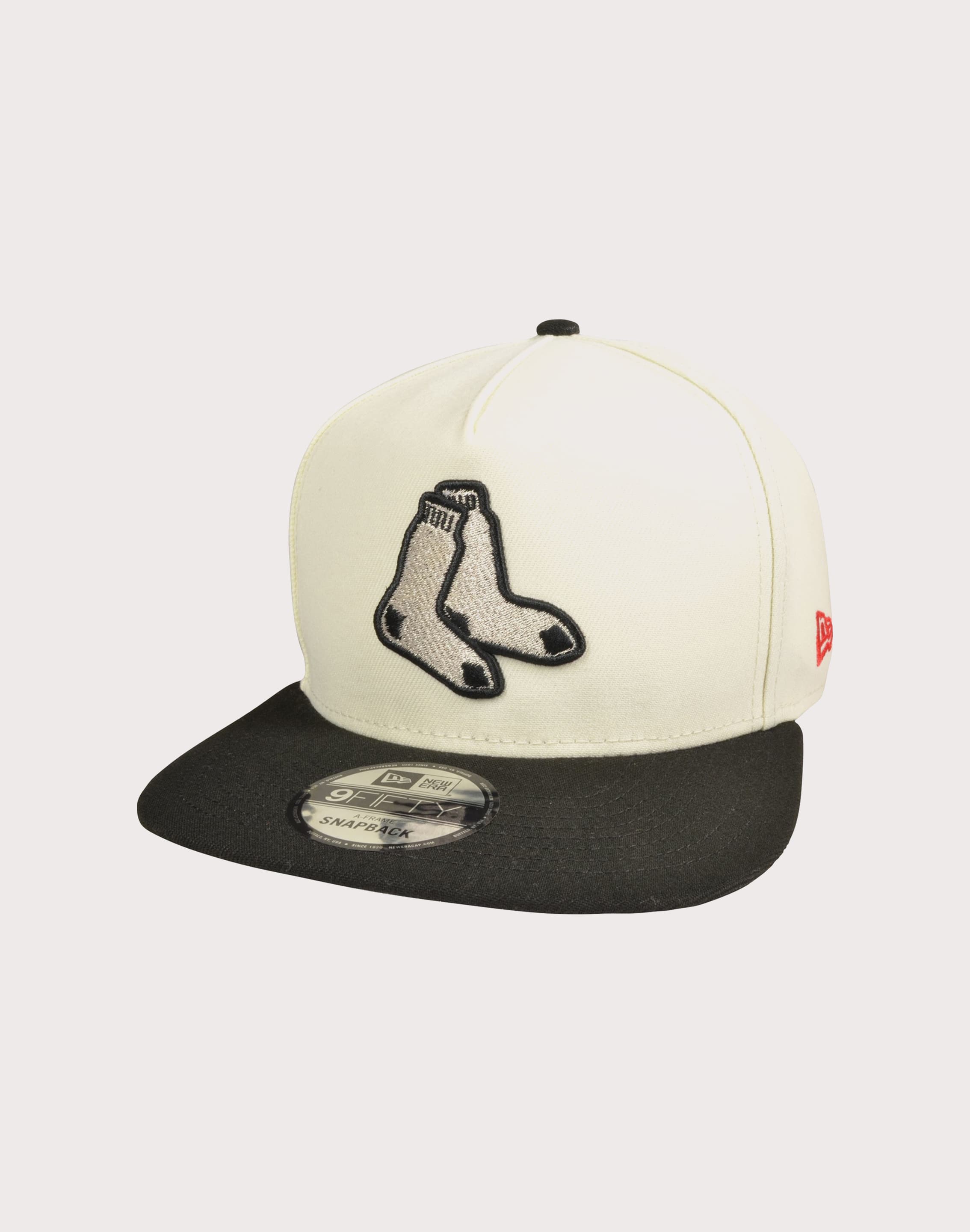 Photo of New Era MLB Boston Red Sox 9FIFTY A-Frame Chrome Logo Snapback Hat