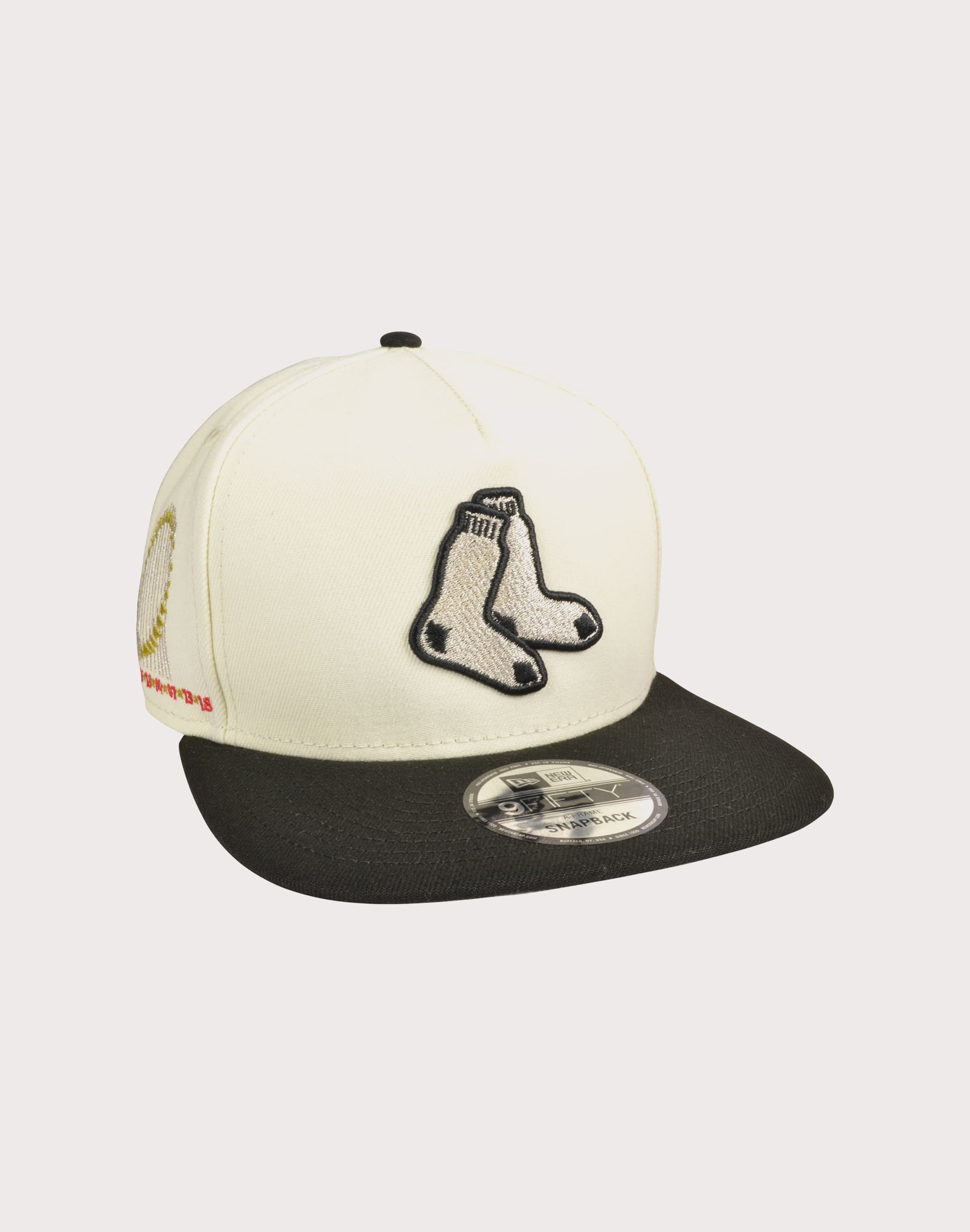 Photo of New Era MLB Boston Red Sox 9FIFTY A-Frame Chrome Logo Snapback Hat