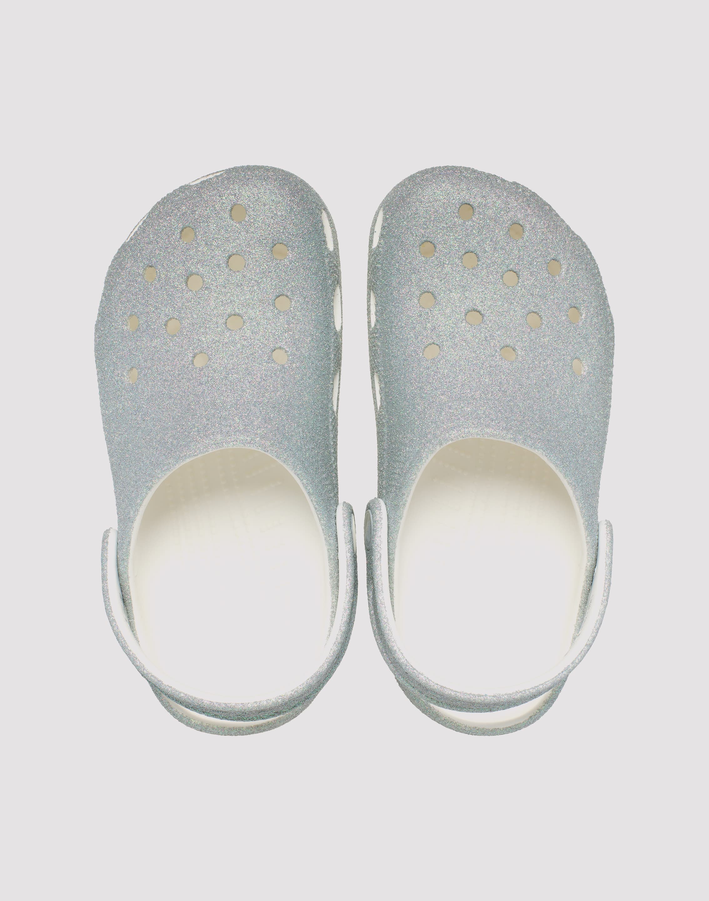Photo of Crocs Classic Iridescent Grade School Girls' "Glitter" Clog