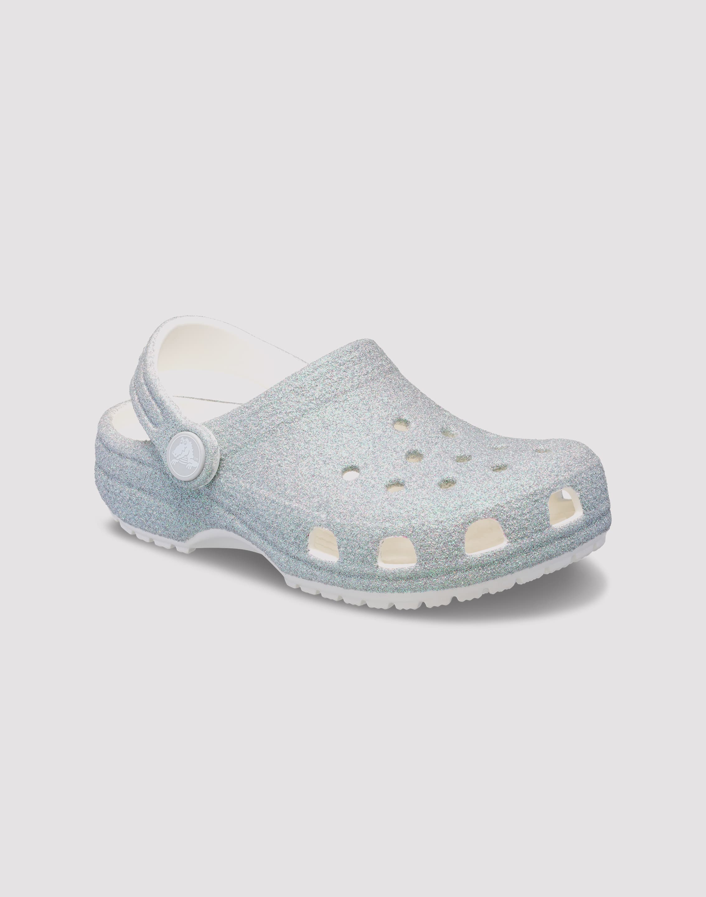 Photo of Crocs Classic Iridescent Grade School Girls' "Glitter" Clog