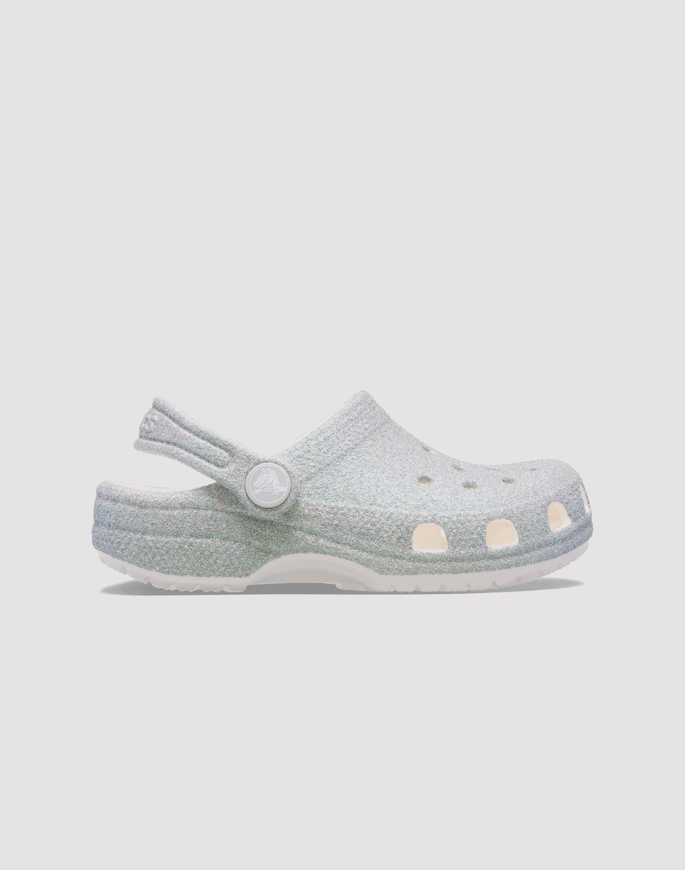 Photo of Crocs Classic Iridescent Grade School Girls' "Glitter" Clog