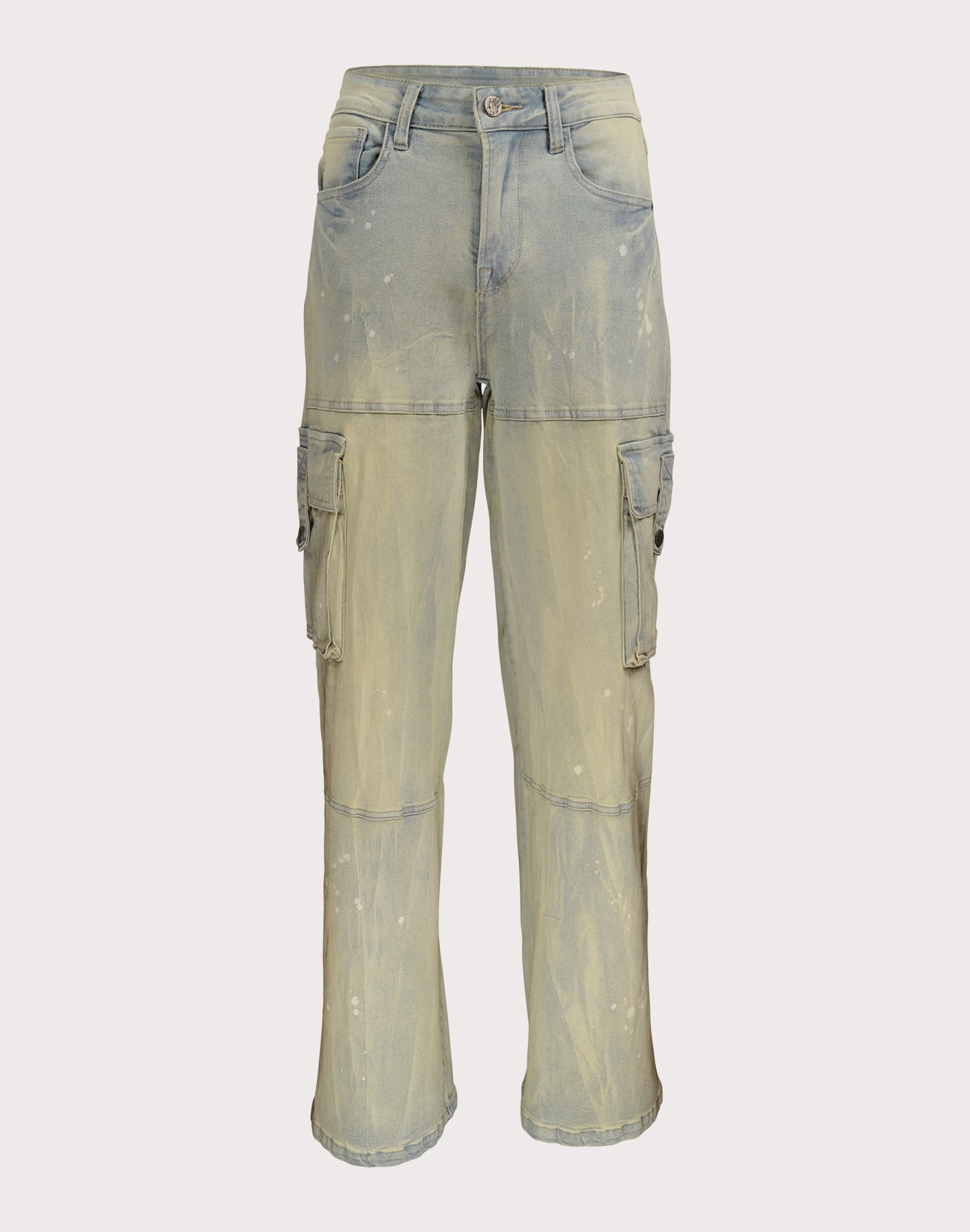 Photo of Grindhouse Wide Leg Cargo Denim Pants