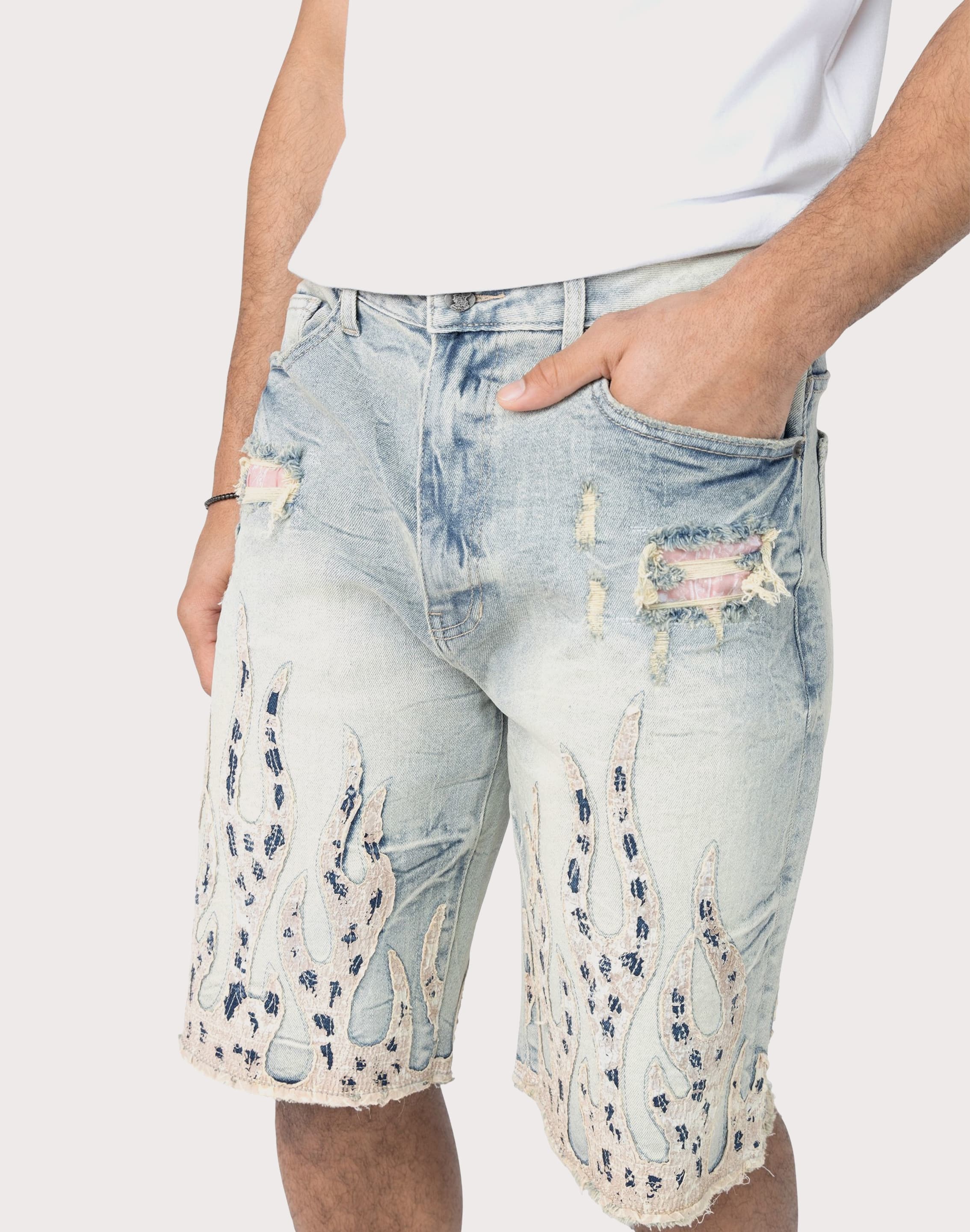 Photo of Grindhouse Fray Flame Shorts