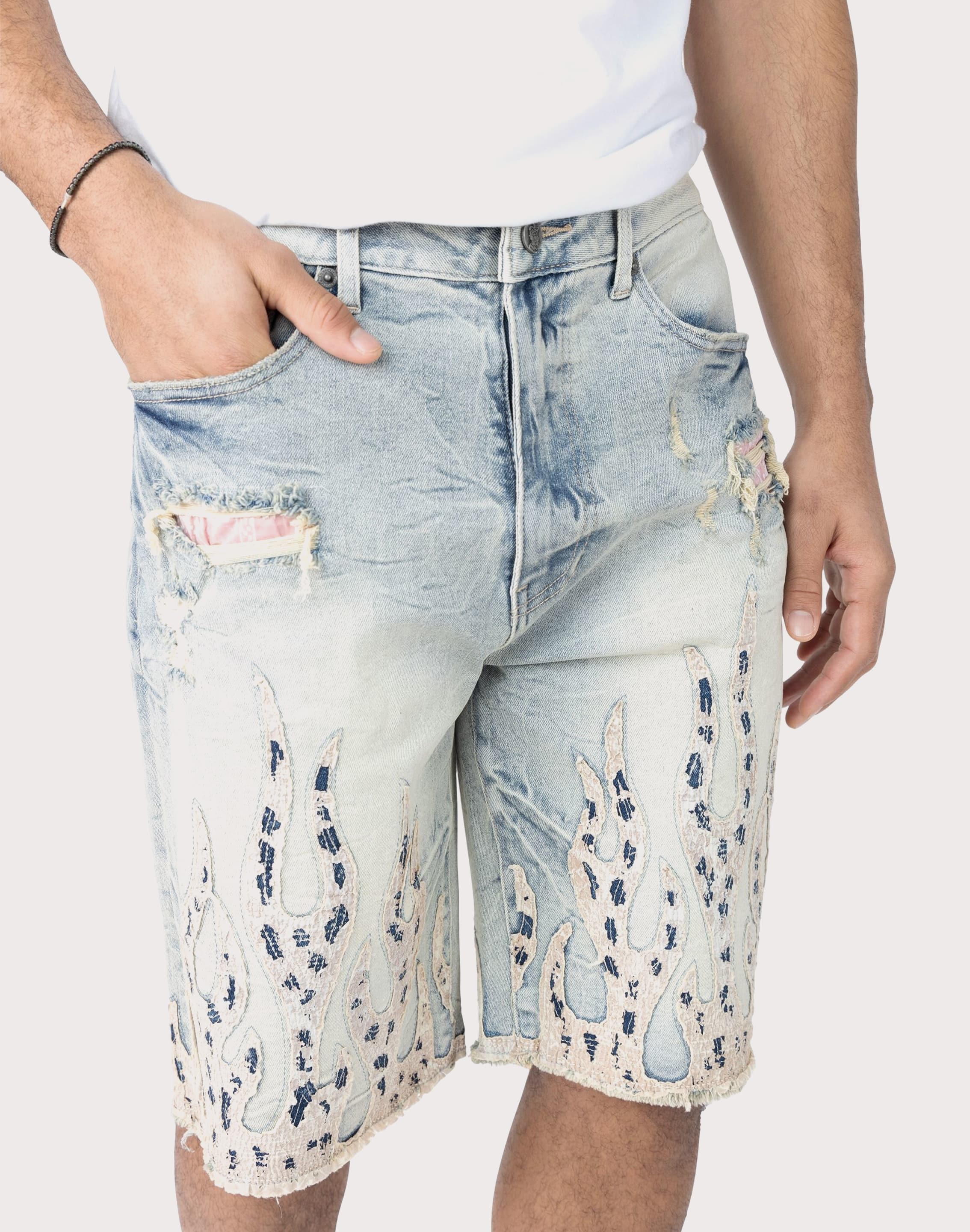Photo of Grindhouse Fray Flame Shorts