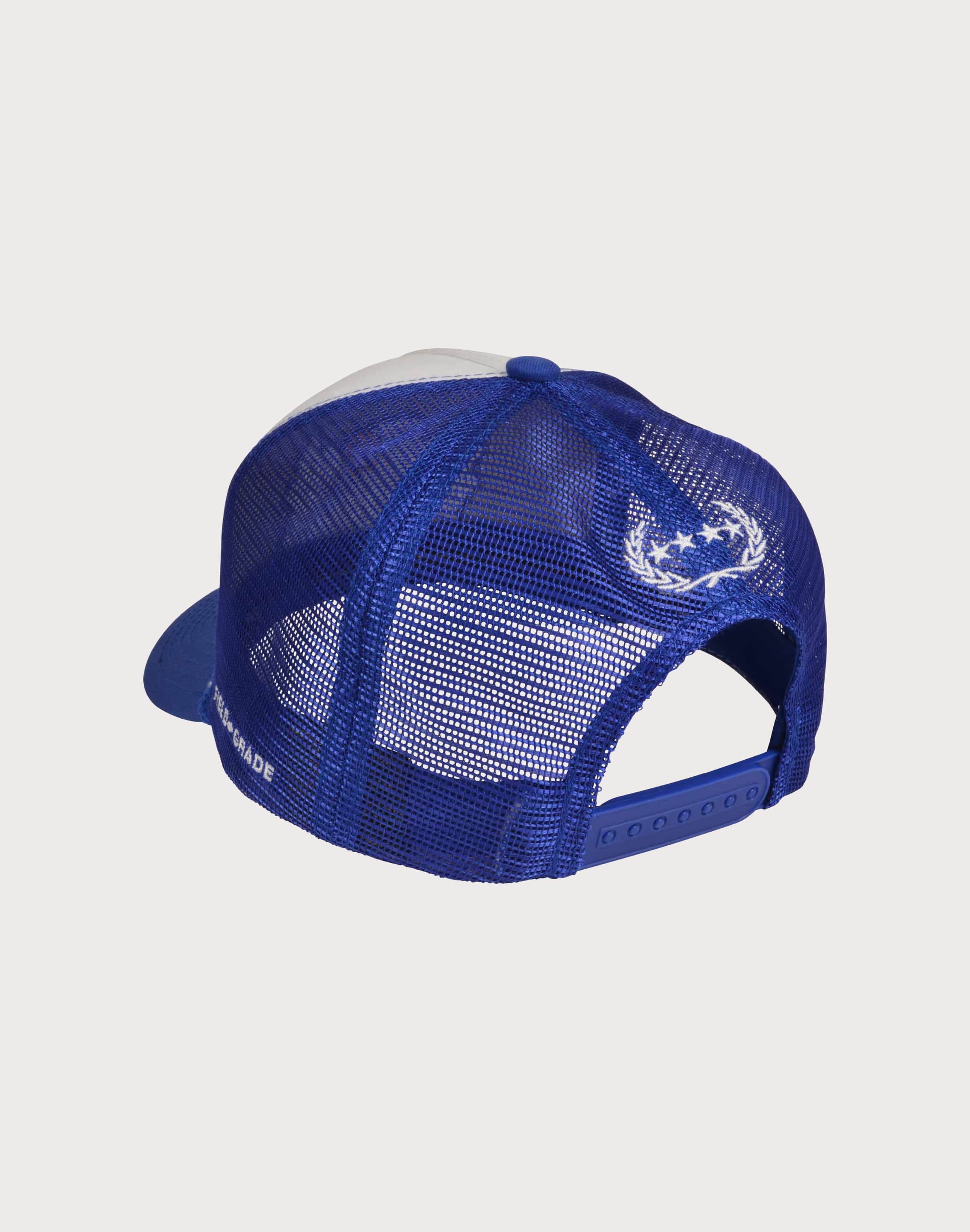 Photo of GENERAL RELATIVITY COMPANY LLC Go F Yourself 2 Tone Trucker Snapback Hat-White/Royal