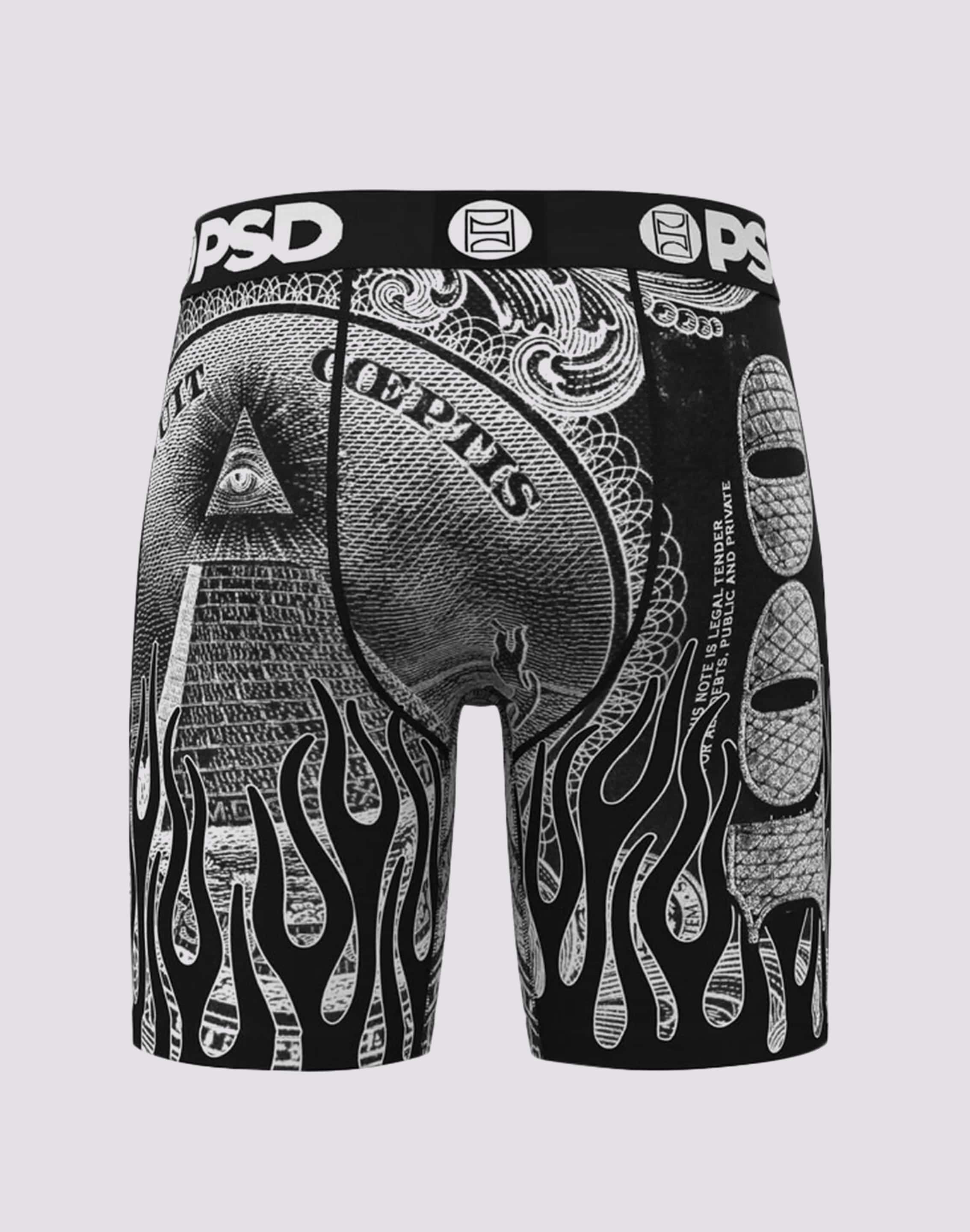 Photo of Psd Underwear Silver Band Boxer Briefs