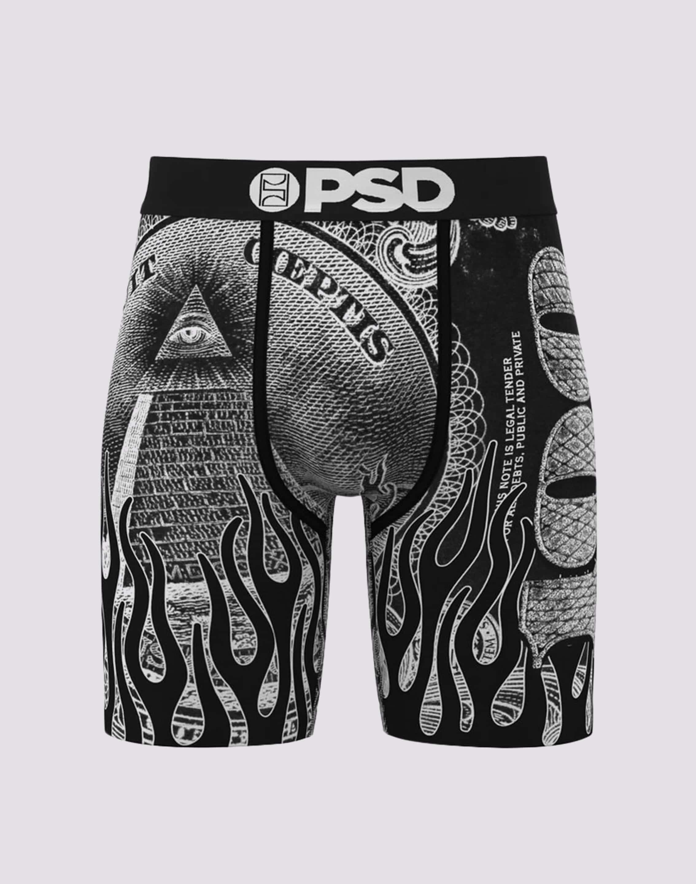 Photo of Psd Underwear Silver Band Boxer Briefs