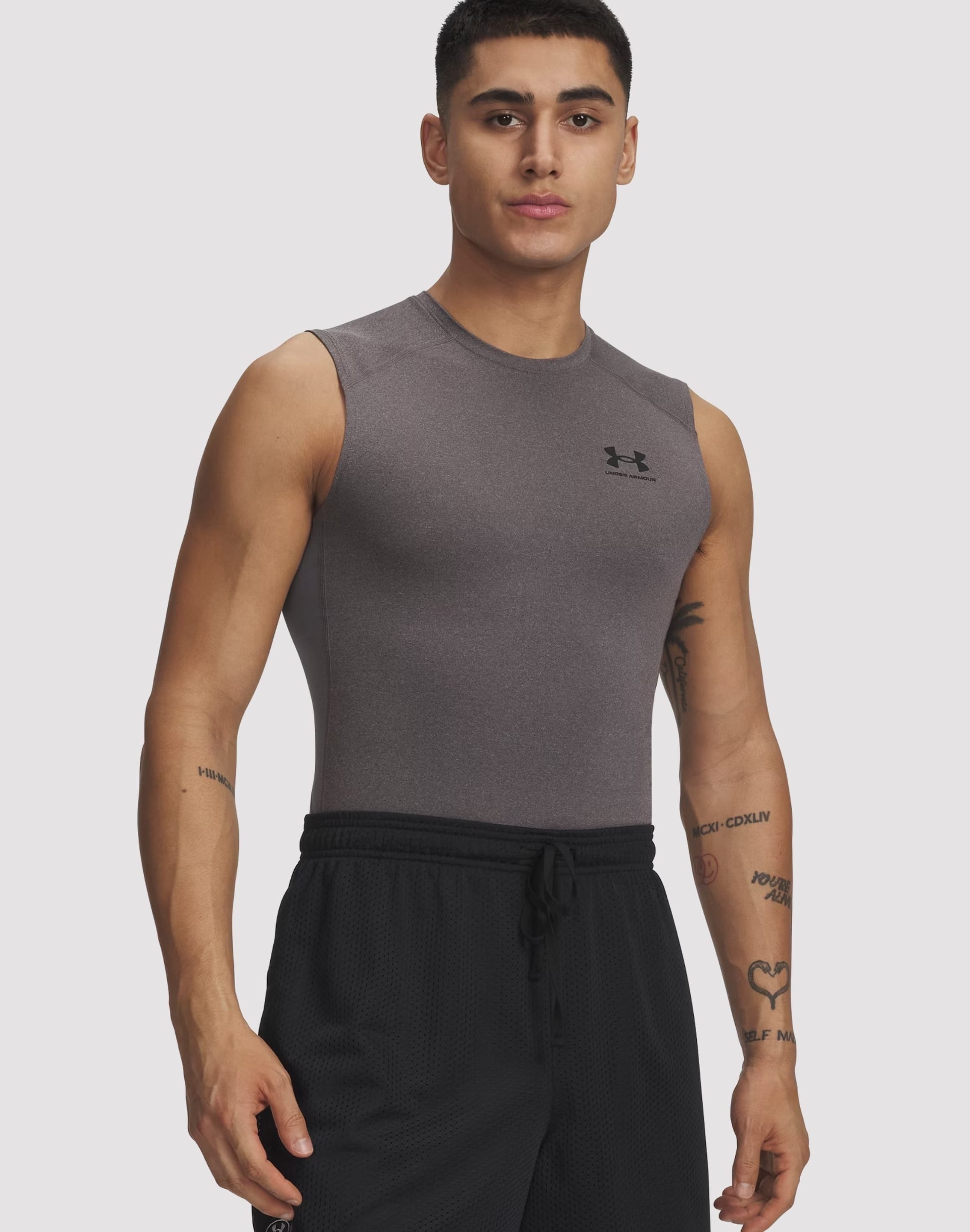Under Armour Men's HeatGear Sleeveless Grey XS