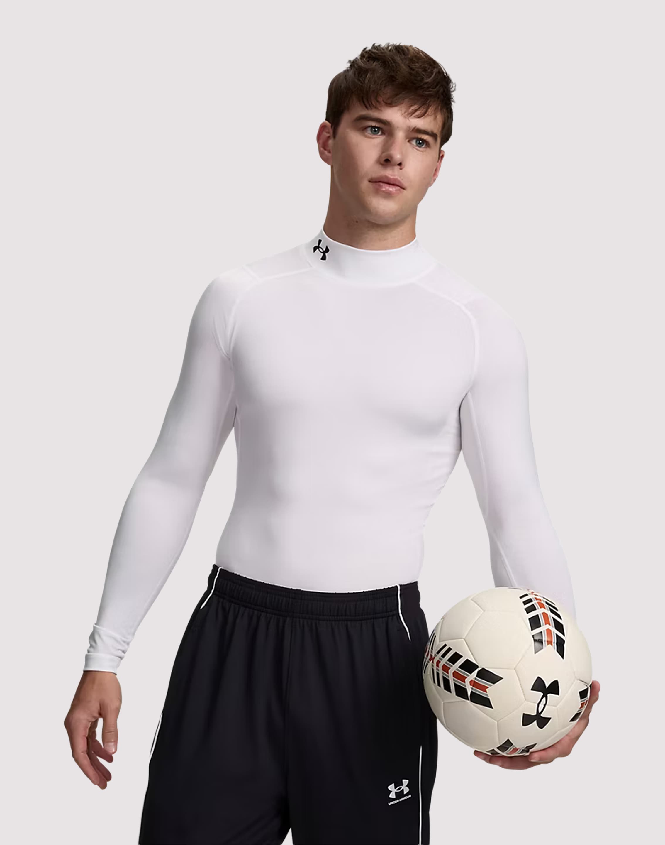 Photo of Under Armour HeatGear Mock Long-Sleeve Shirt