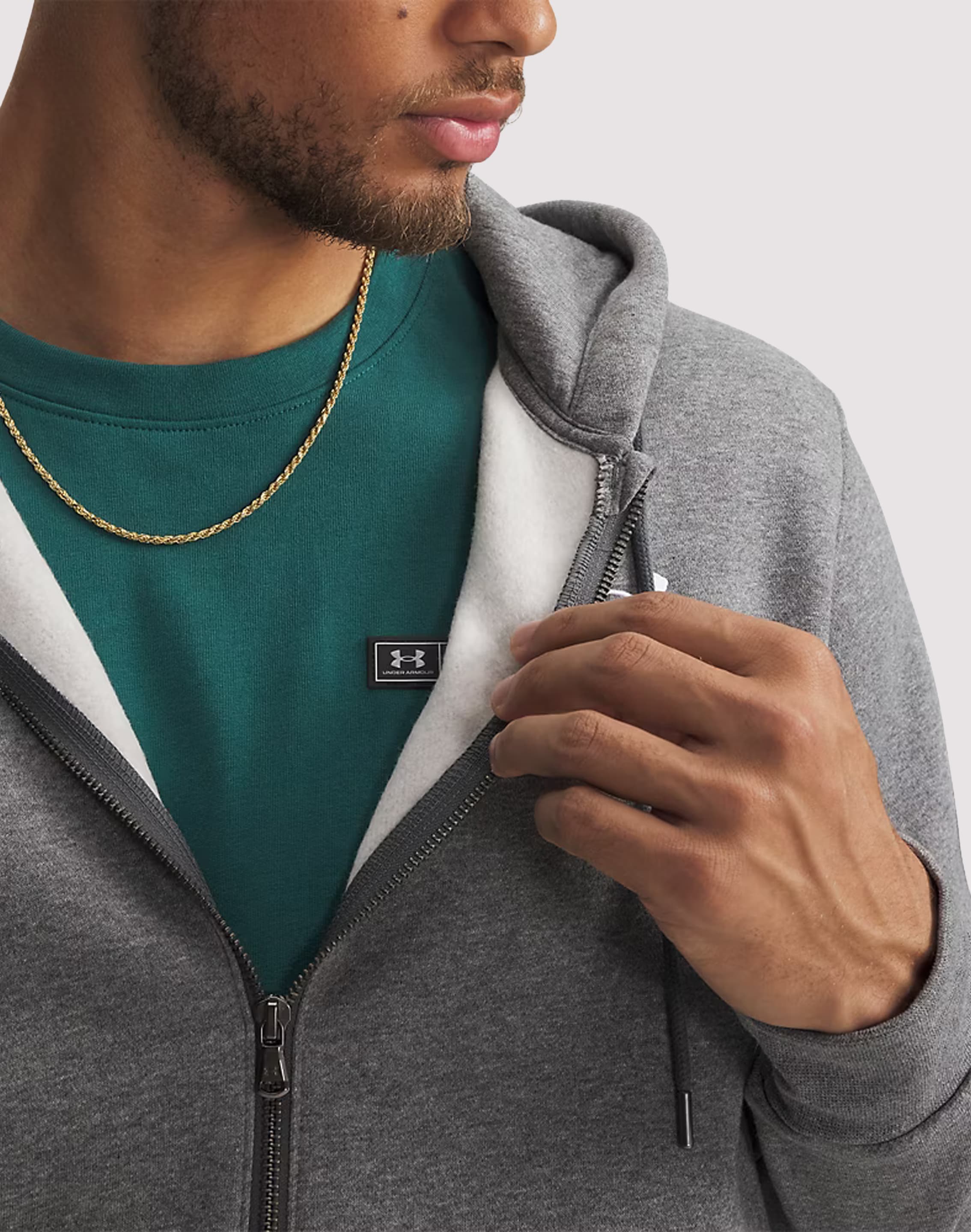 Photo of Under Armour Icon Fleece Full-Zip Hoodie