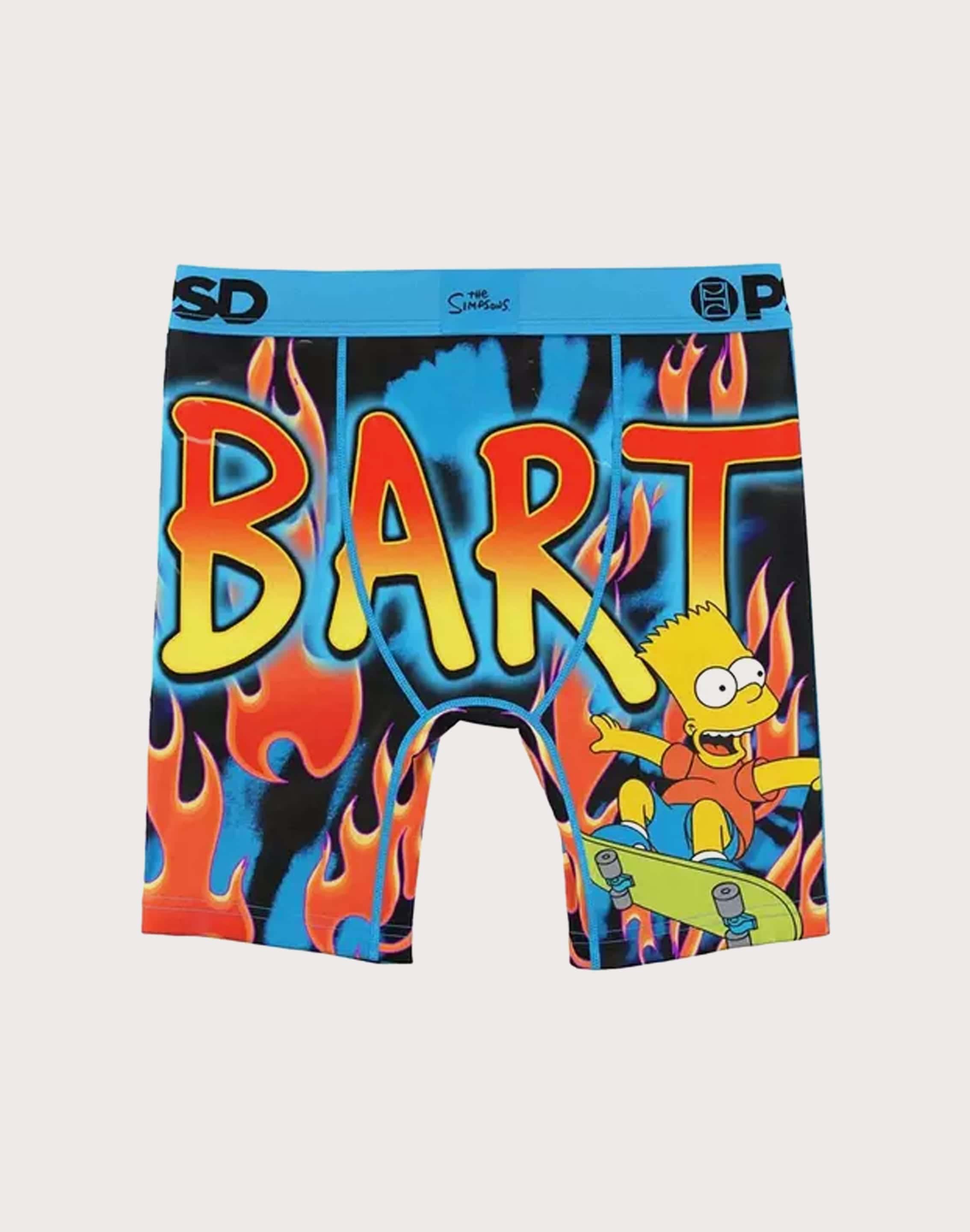 Photo of Psd Underwear El Barto Heat Boxer Briefs Grade-School