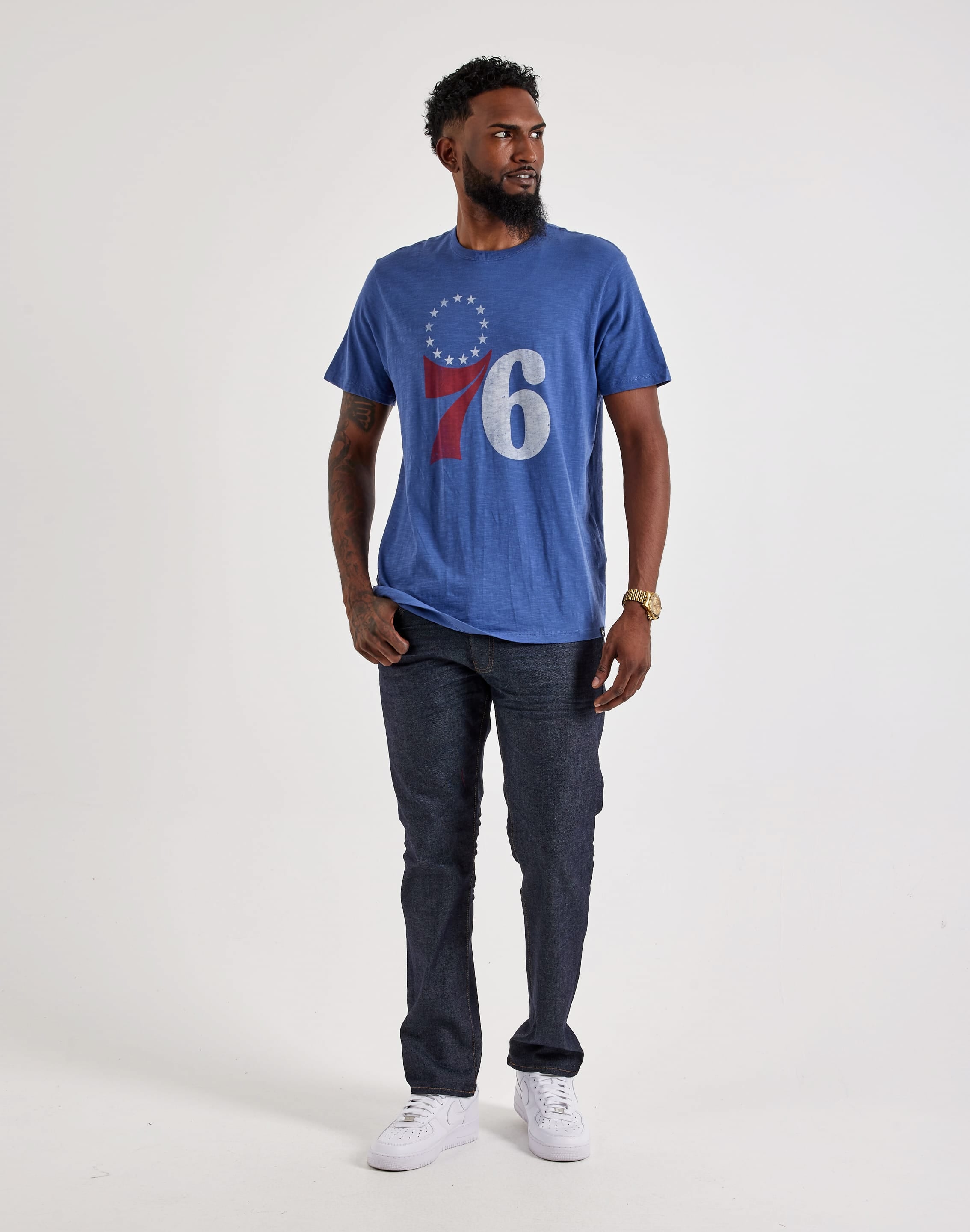 Photo of 47 Brand NBA Philadelphia 76ers Bleacher Tee