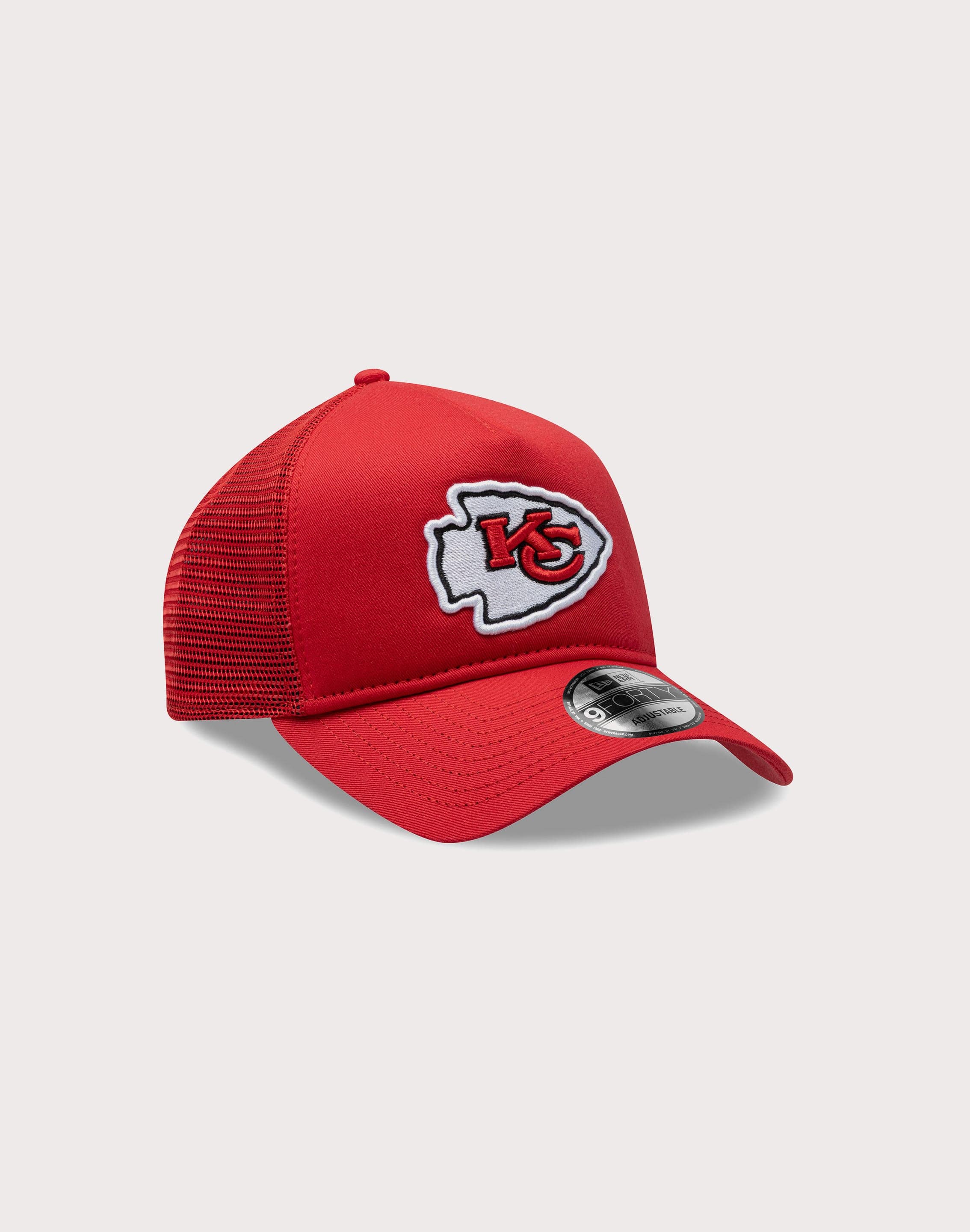 New Era NFL Kansas City Chiefs 9FORTY A-Frame Trucker Hat – DTLR