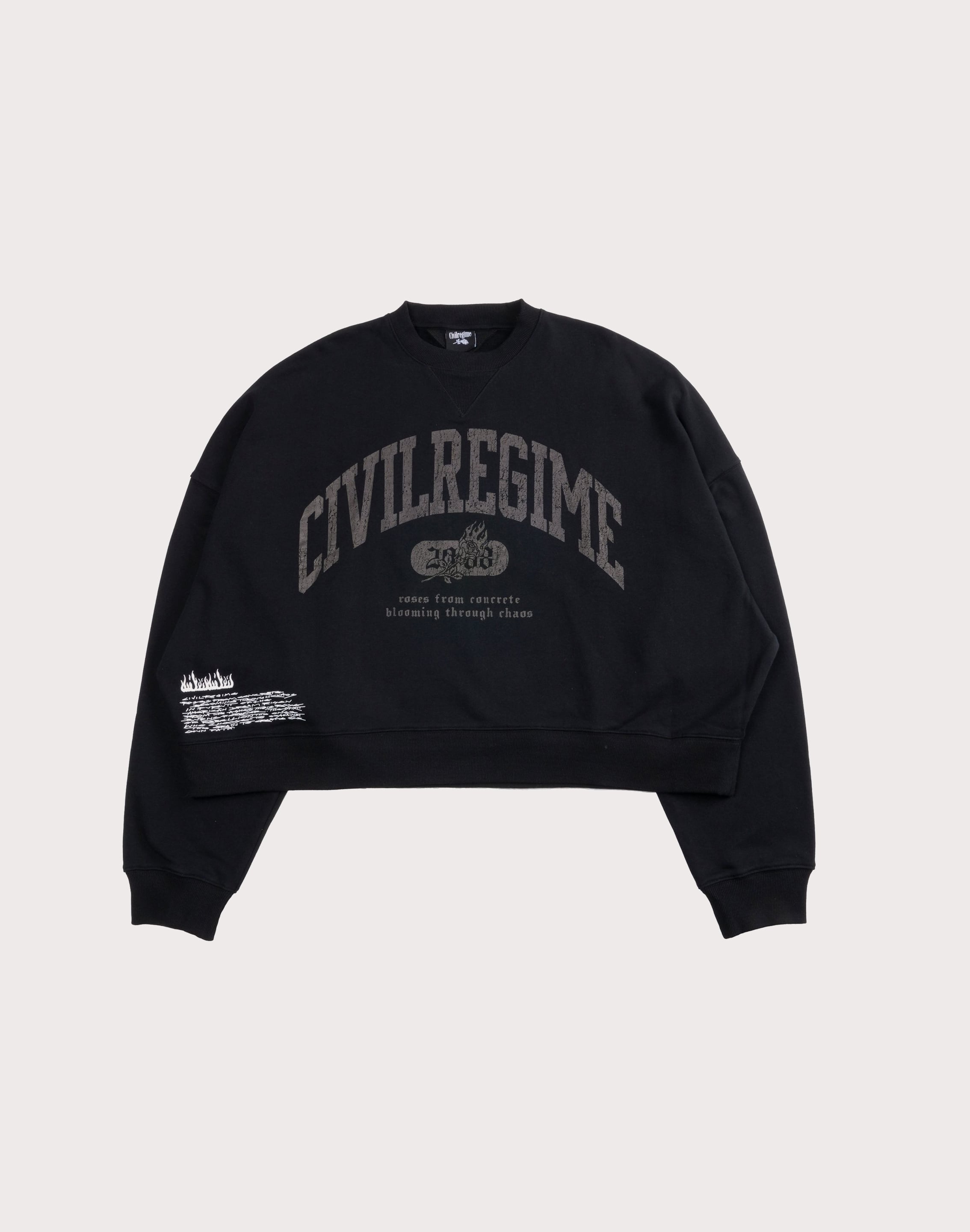 Photo of Civil Clothing Rose Year Cropped Crew