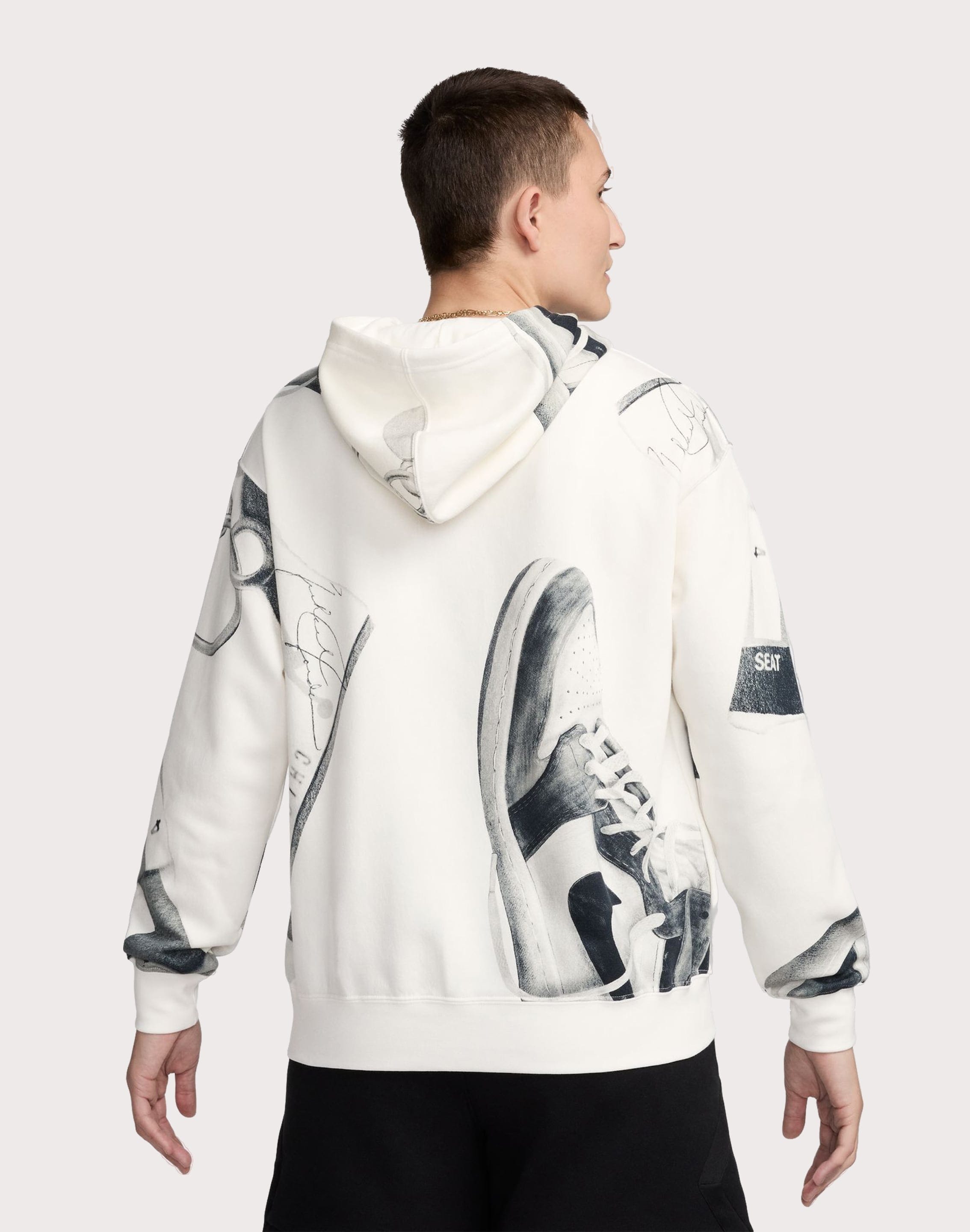 Jordan Brooklyn Fleece Printed Pullover Hoodie – DTLR