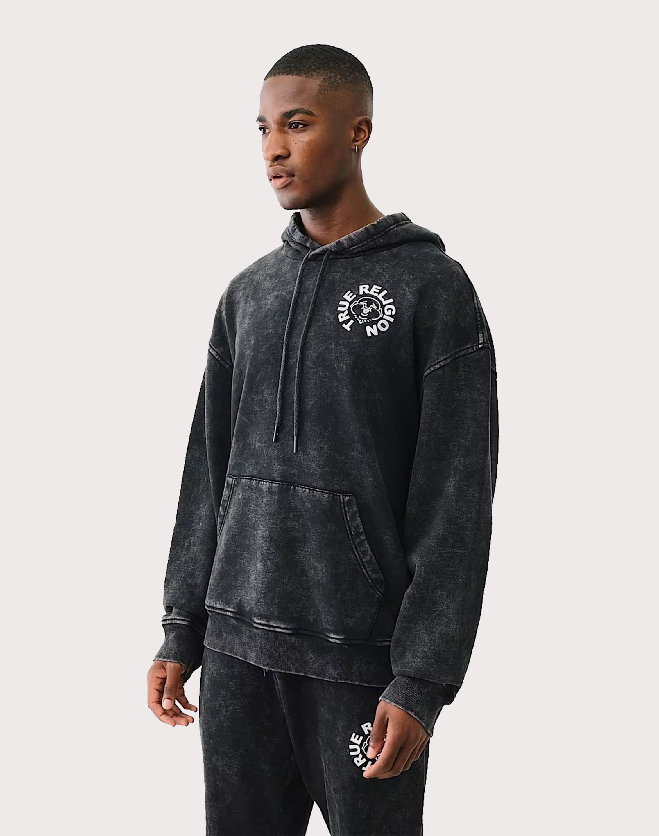 Buddha Religion Pullover Herren True Religion Buddha Face Pullover