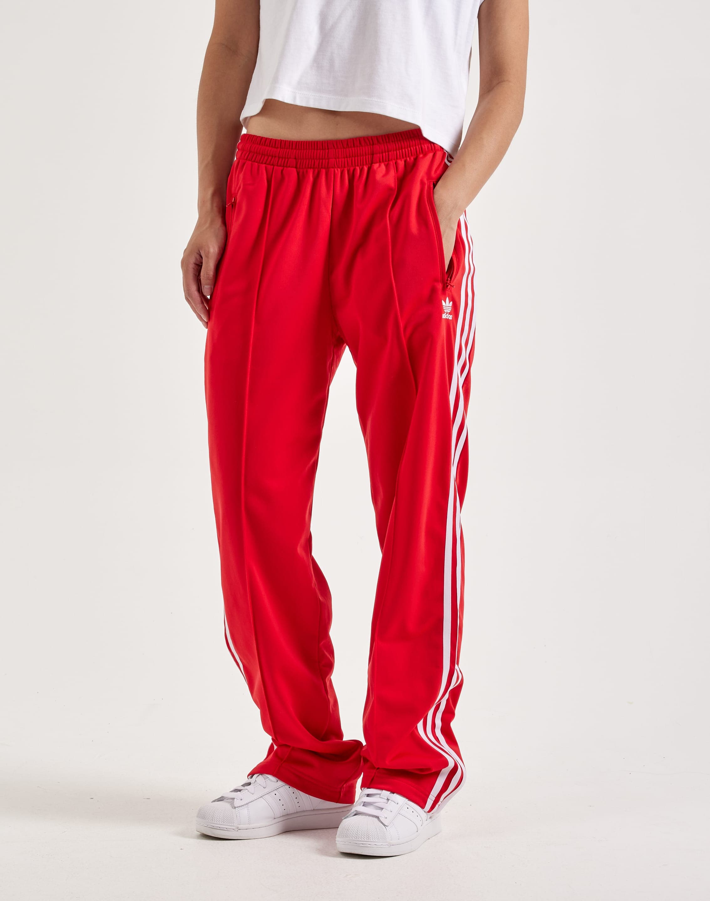 HOT Pants Red Adidas Track Pants Slim Pants Red Adicolor Track