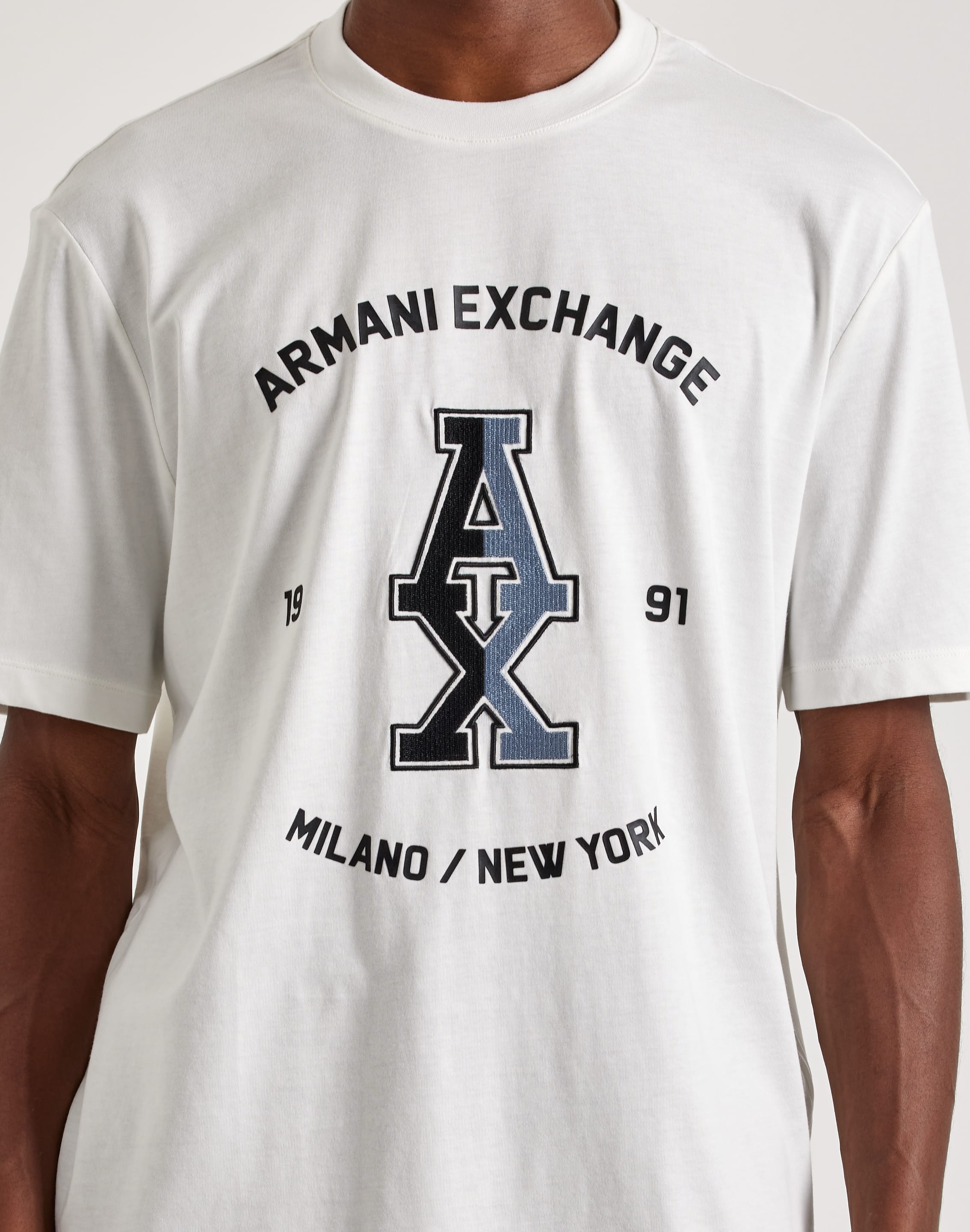 Armani Exchange Stacked Logo Tee