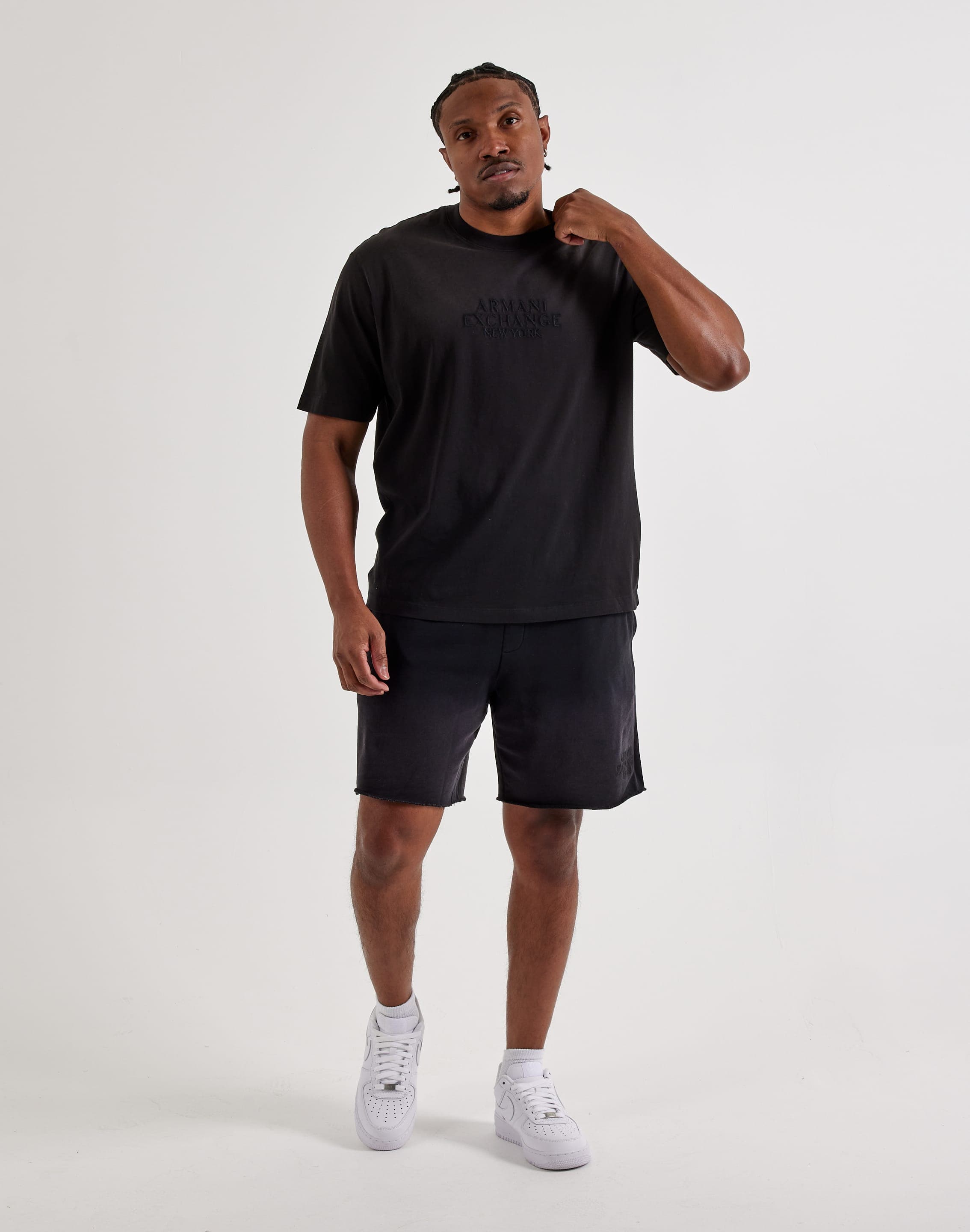 Photo of Armani Exchange Milano Logo Washed Tee