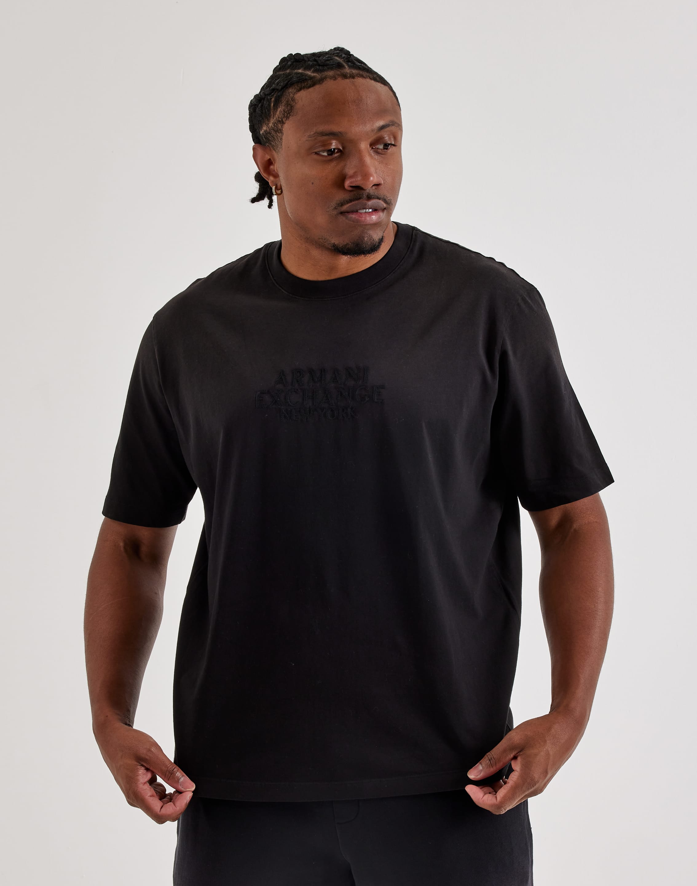 Photo of Armani Exchange Milano Logo Washed Tee