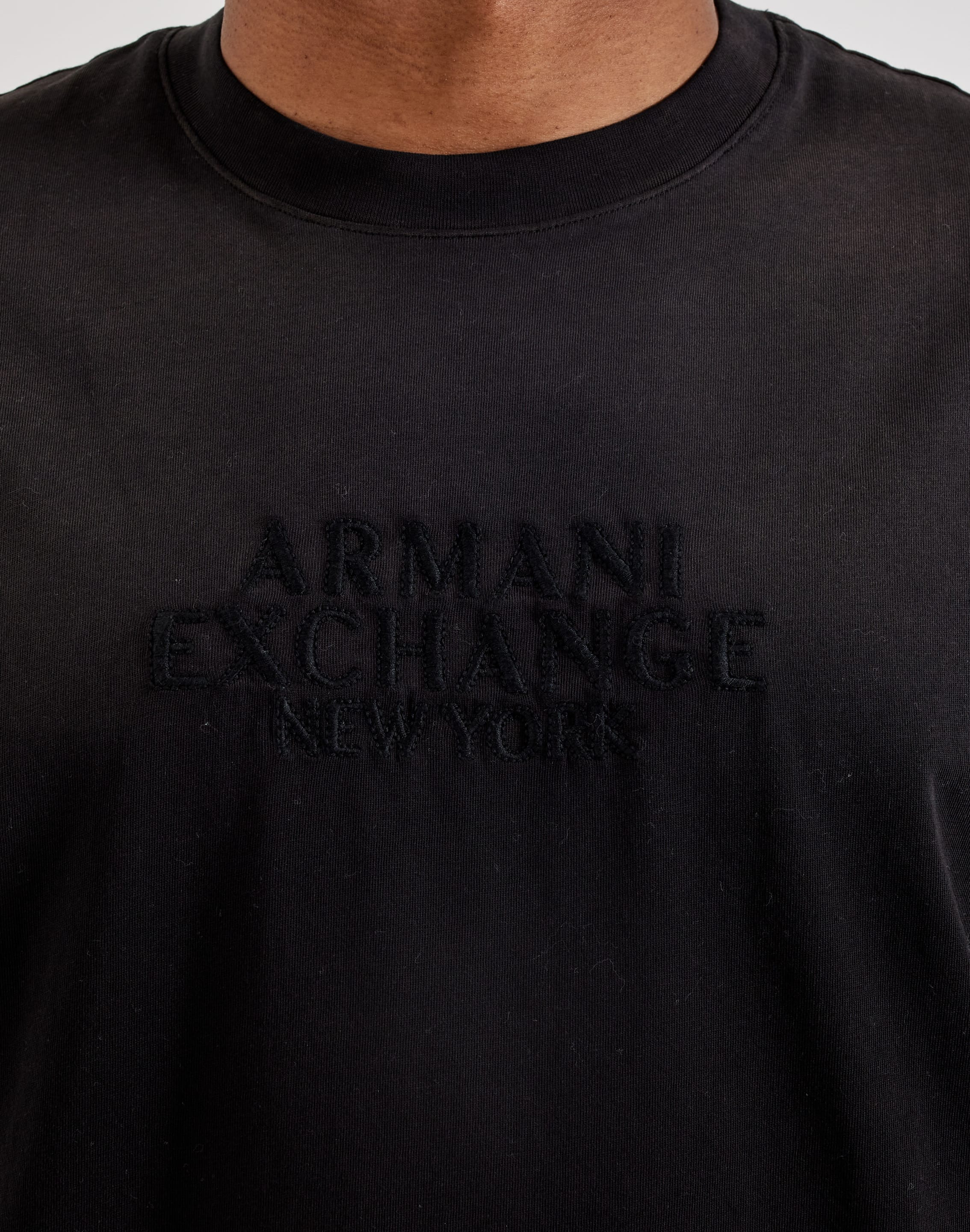 Photo of Armani Exchange Milano Logo Washed Tee