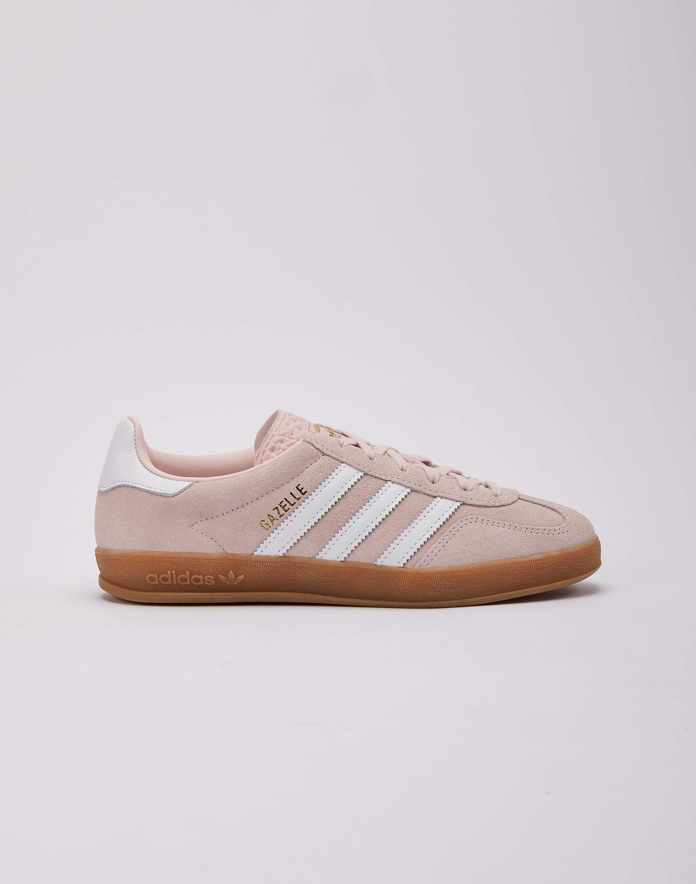 adidas Gazelle Indoor Shoes - Women's - Sandy Pink / Cloud White / Gum - 10 adidas Gazelle Indoor Shoes - Women's - Sandy Pink / Cloud White / Gum - 10